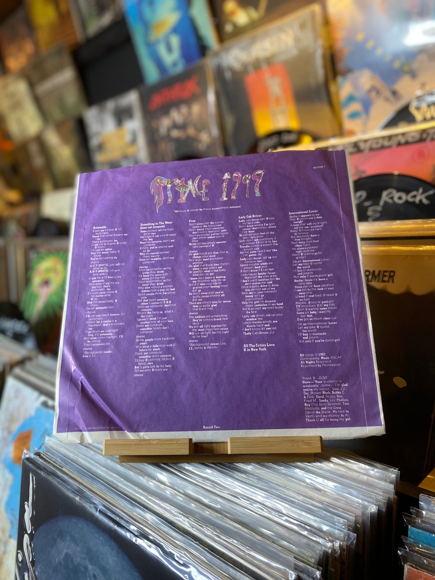 PRINCE - 1999 / LP (EU)