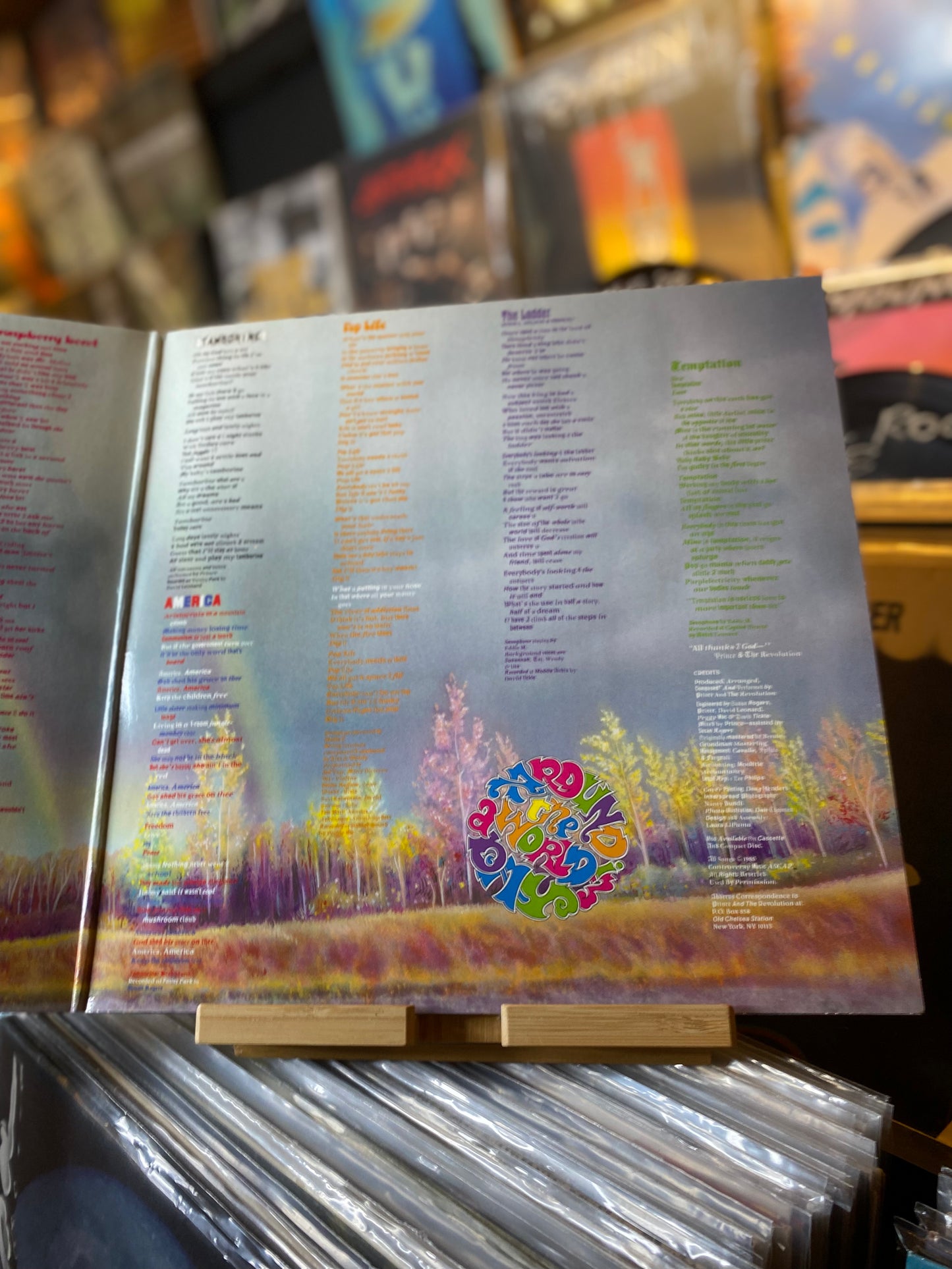 Prince And The Revolution - Around The World In A Day / LP, Album, Gat (EU 1985)