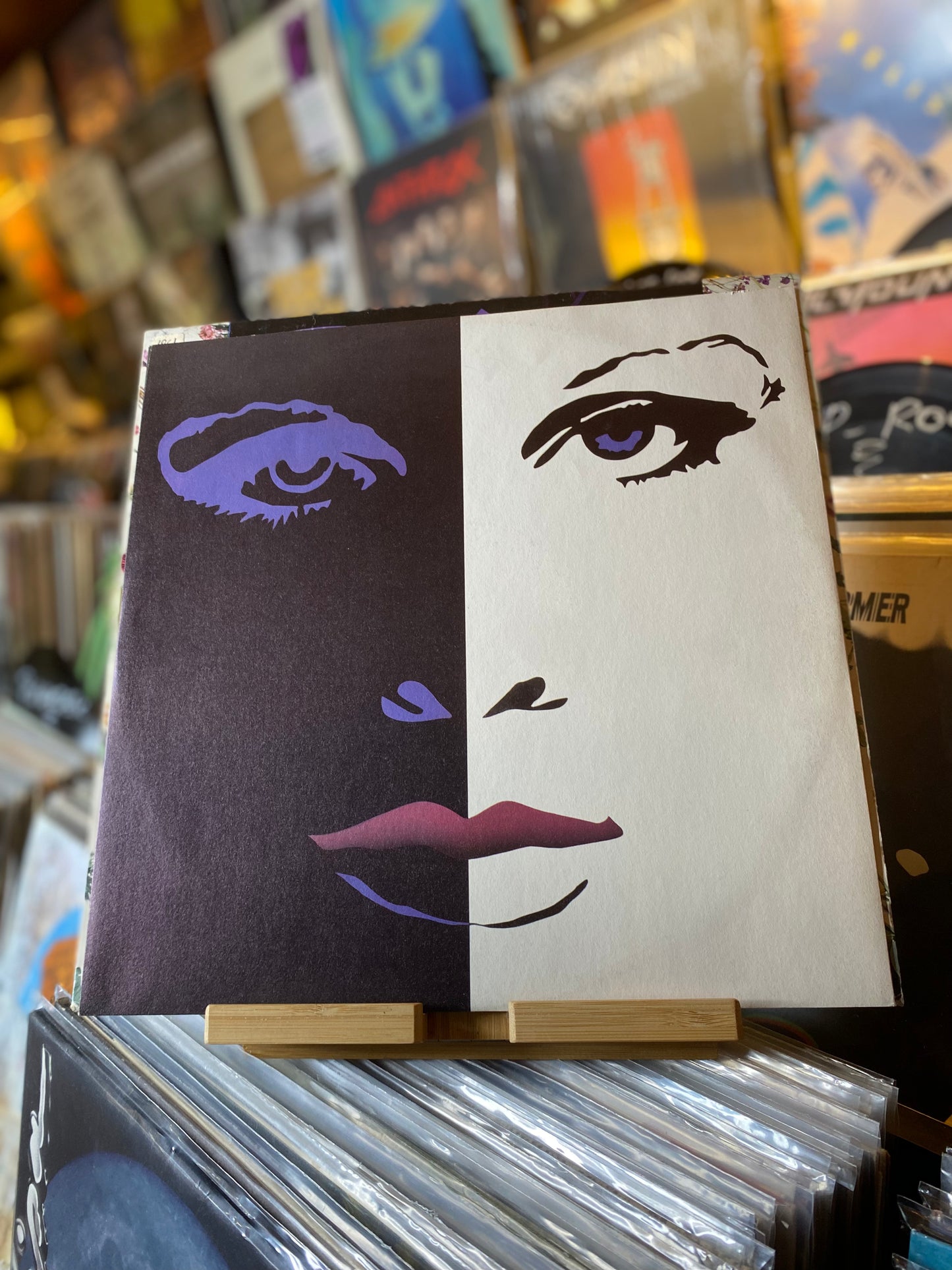 PRINCE AND THE REVOLUTION - PURPLE RAIN / LP (UK 1984)