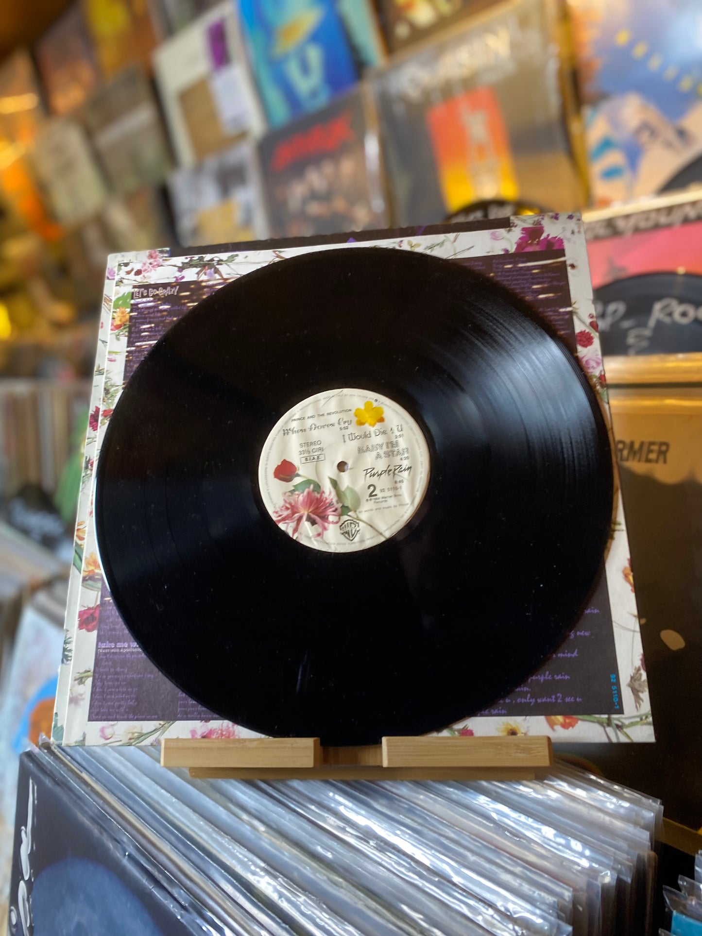 PRINCE AND THE REVOLUTION - PURPLE RAIN / LP (UK 1984)