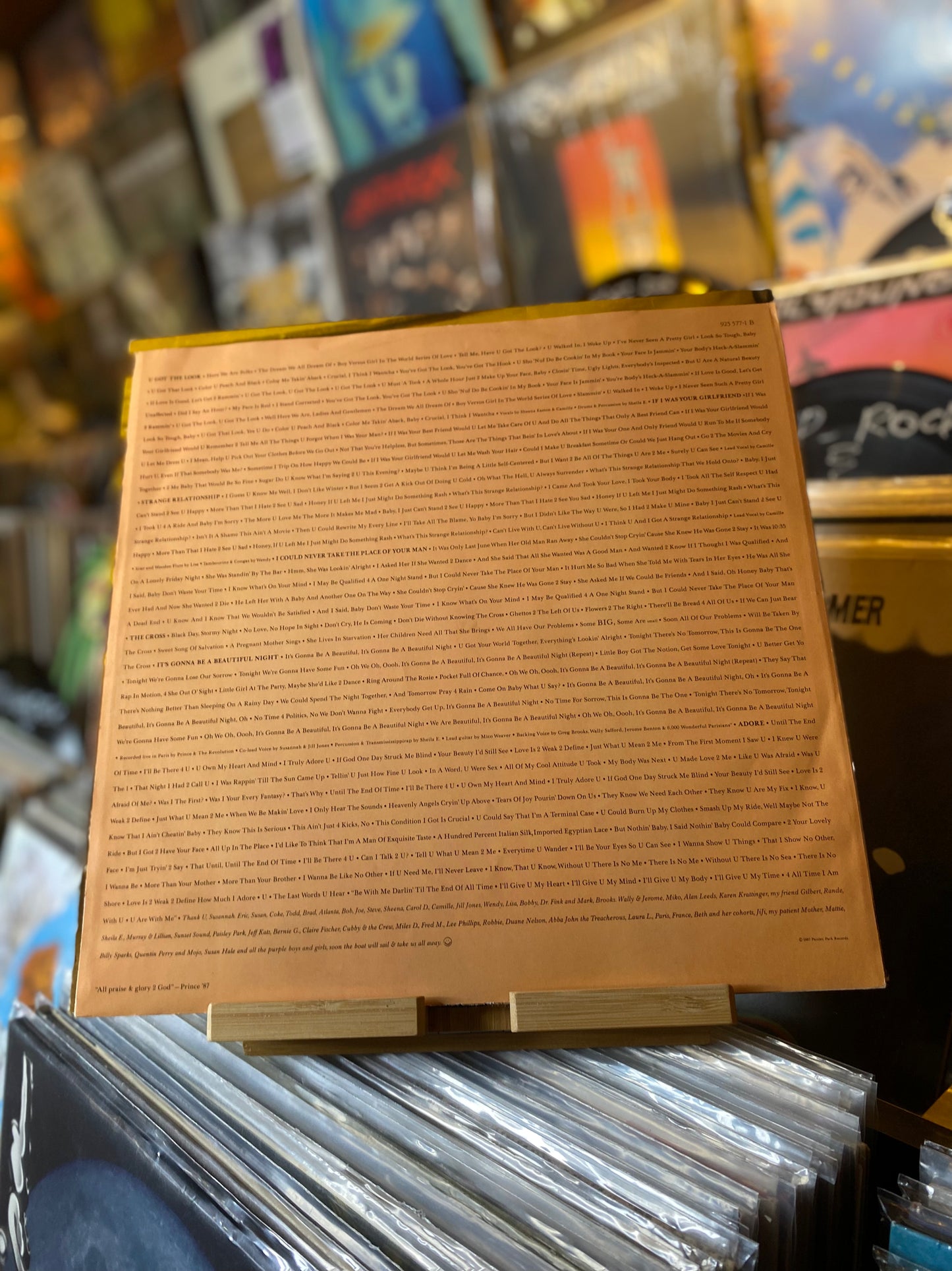 PRINCE - SIGN "O" THE TIMES / LP (EU 1987)