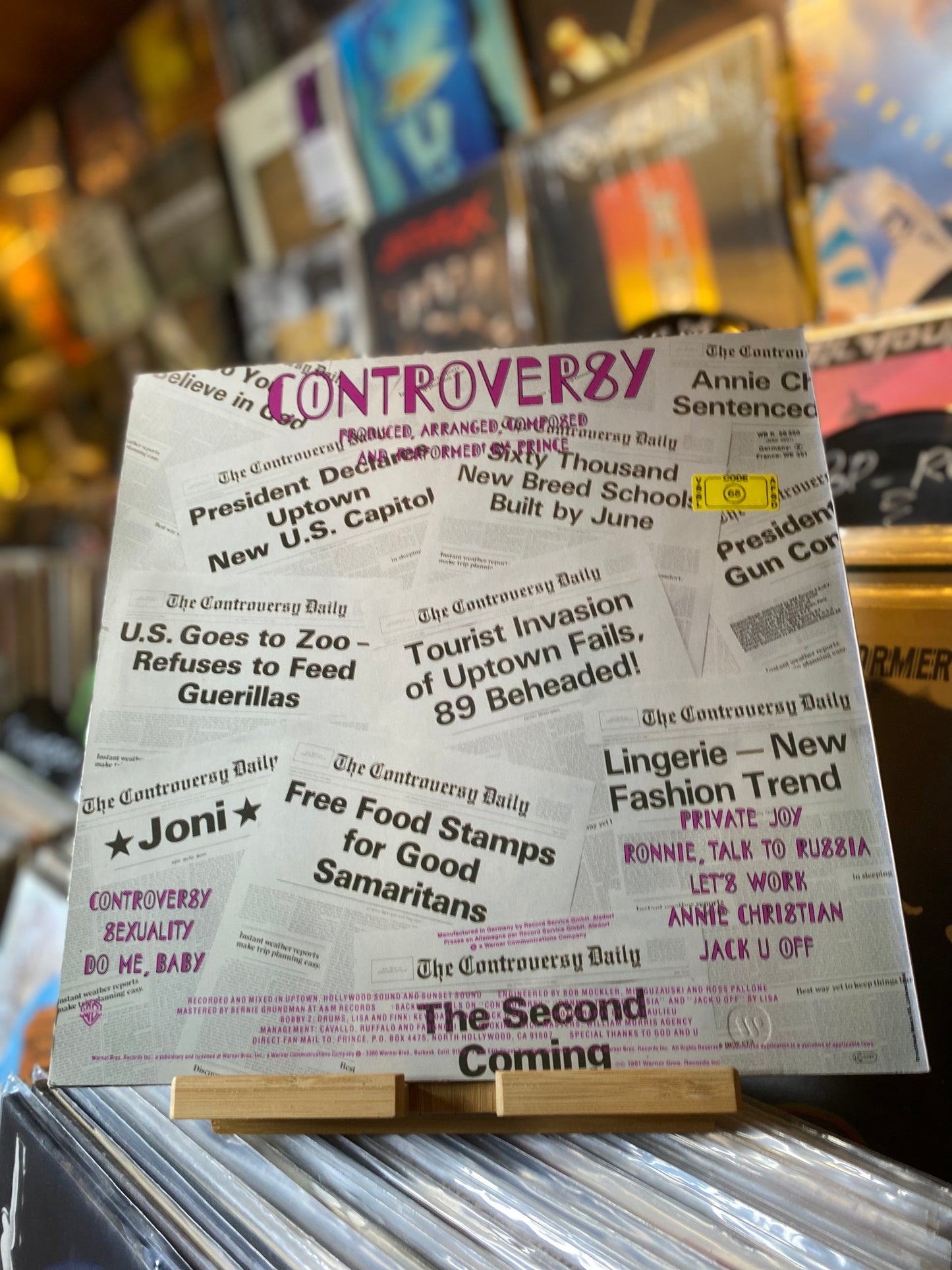 Prince - Controversy / LP, Album, RE (EU 1984)