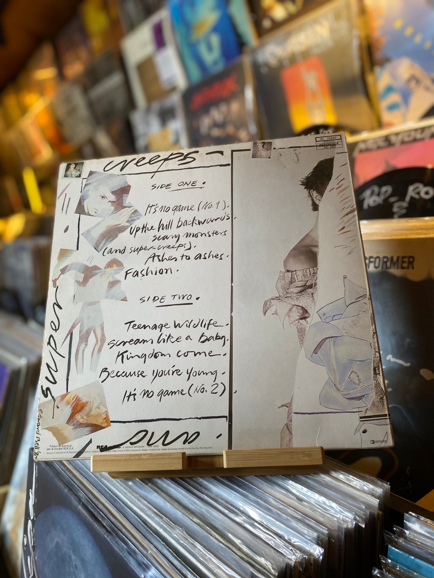 DAVID BOWIE - SCARY MONSTERS / LP, ALBUM (FR 1980)