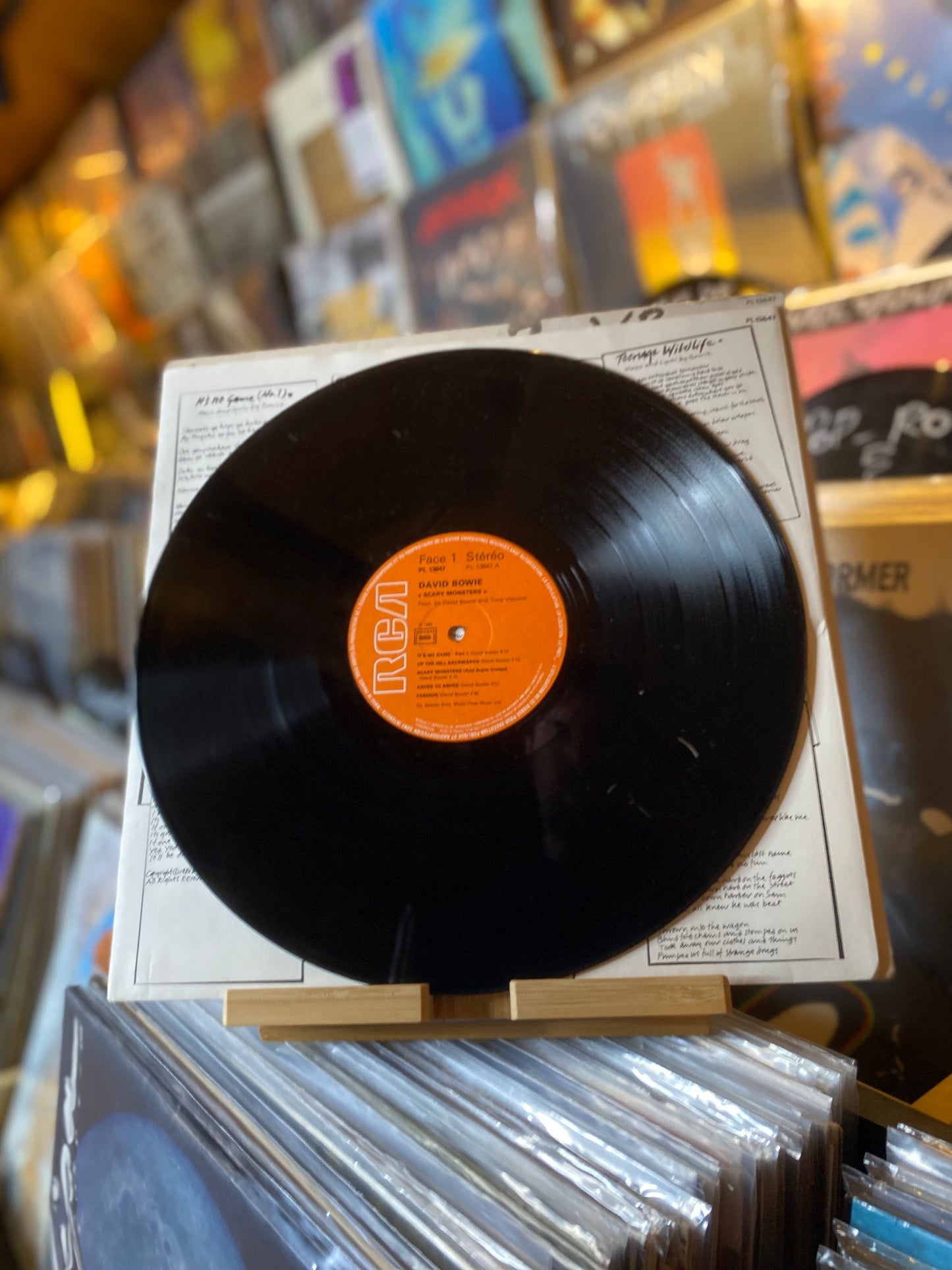 DAVID BOWIE - SCARY MONSTERS / LP, ALBUM (FR 1980)