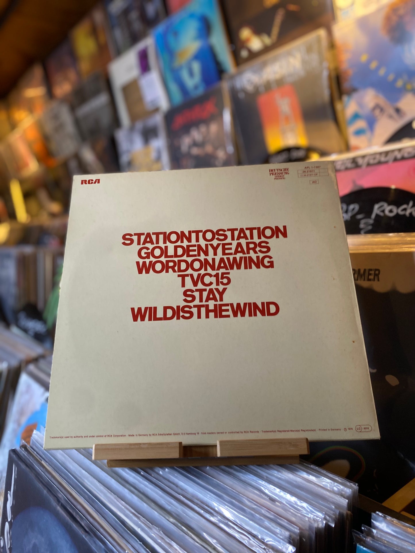 DAVID BOWIE - STATION TO STATION / LP, ALBUM (GER 1976)