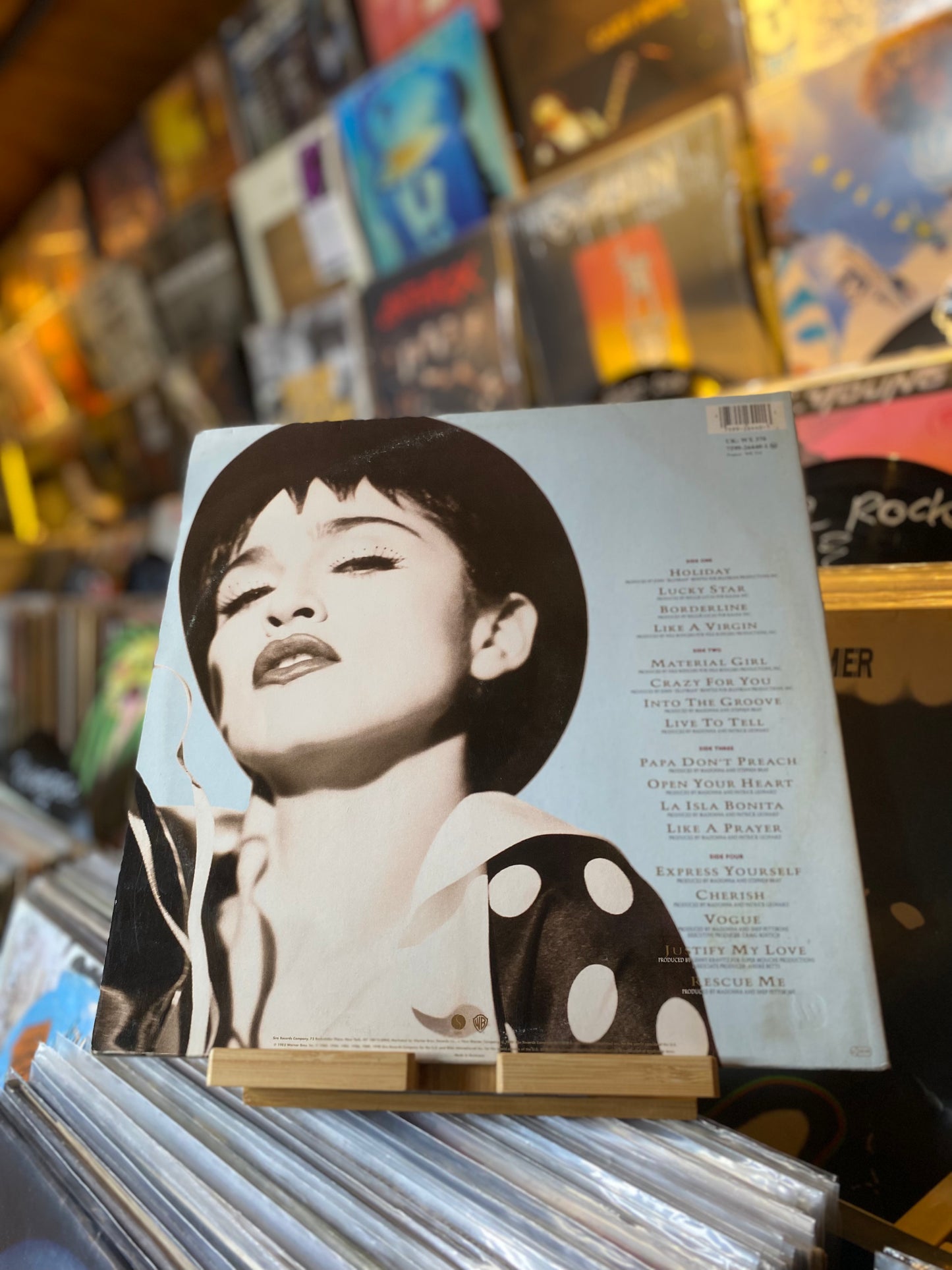 MADONNA - THE IMMACULATE COLLECTION / 2xLP Compil Gatefold (UK 1990)