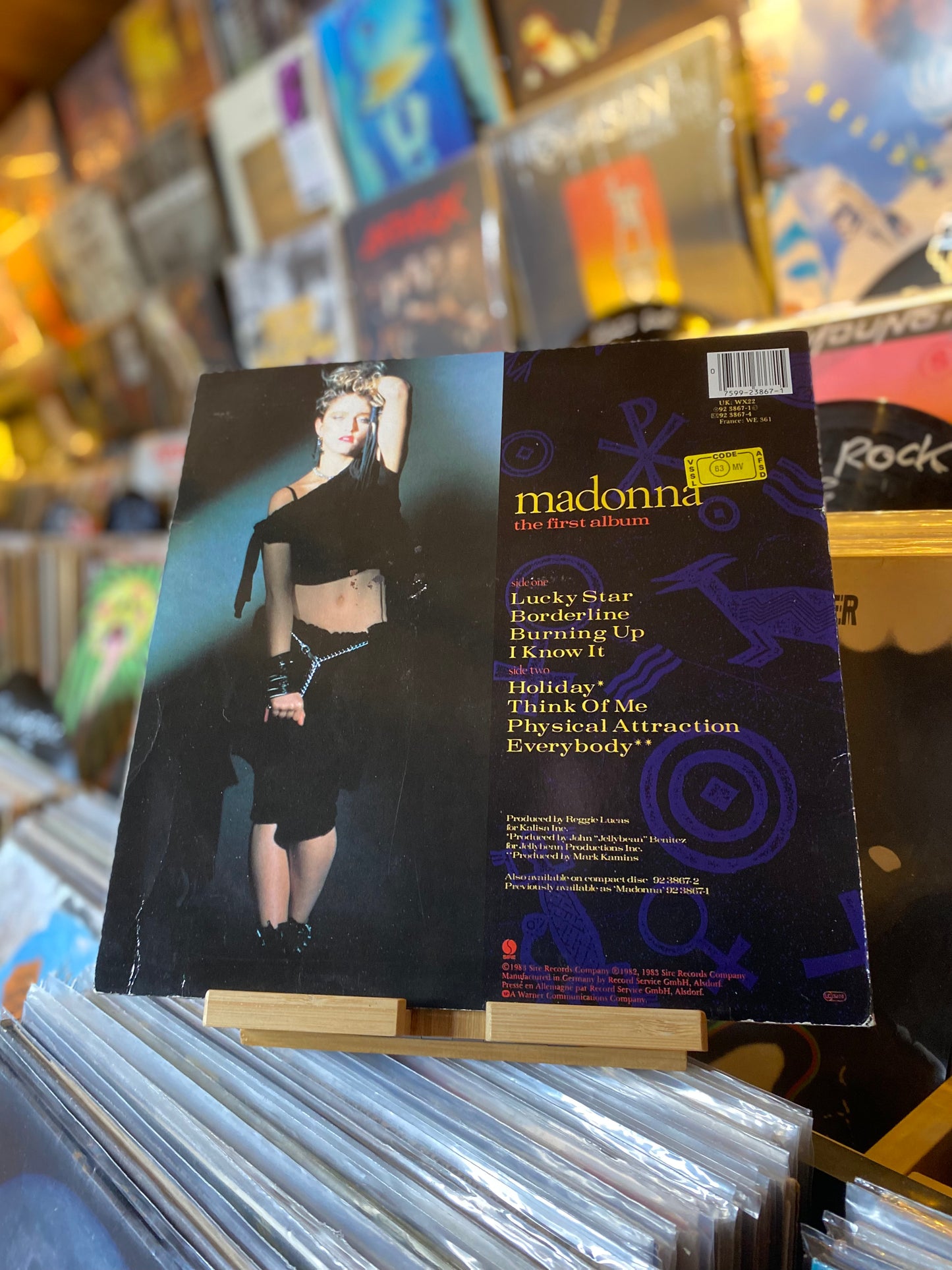 MADONNA - THE FIRST ALBUM / Lp Reissue (EU 1985)