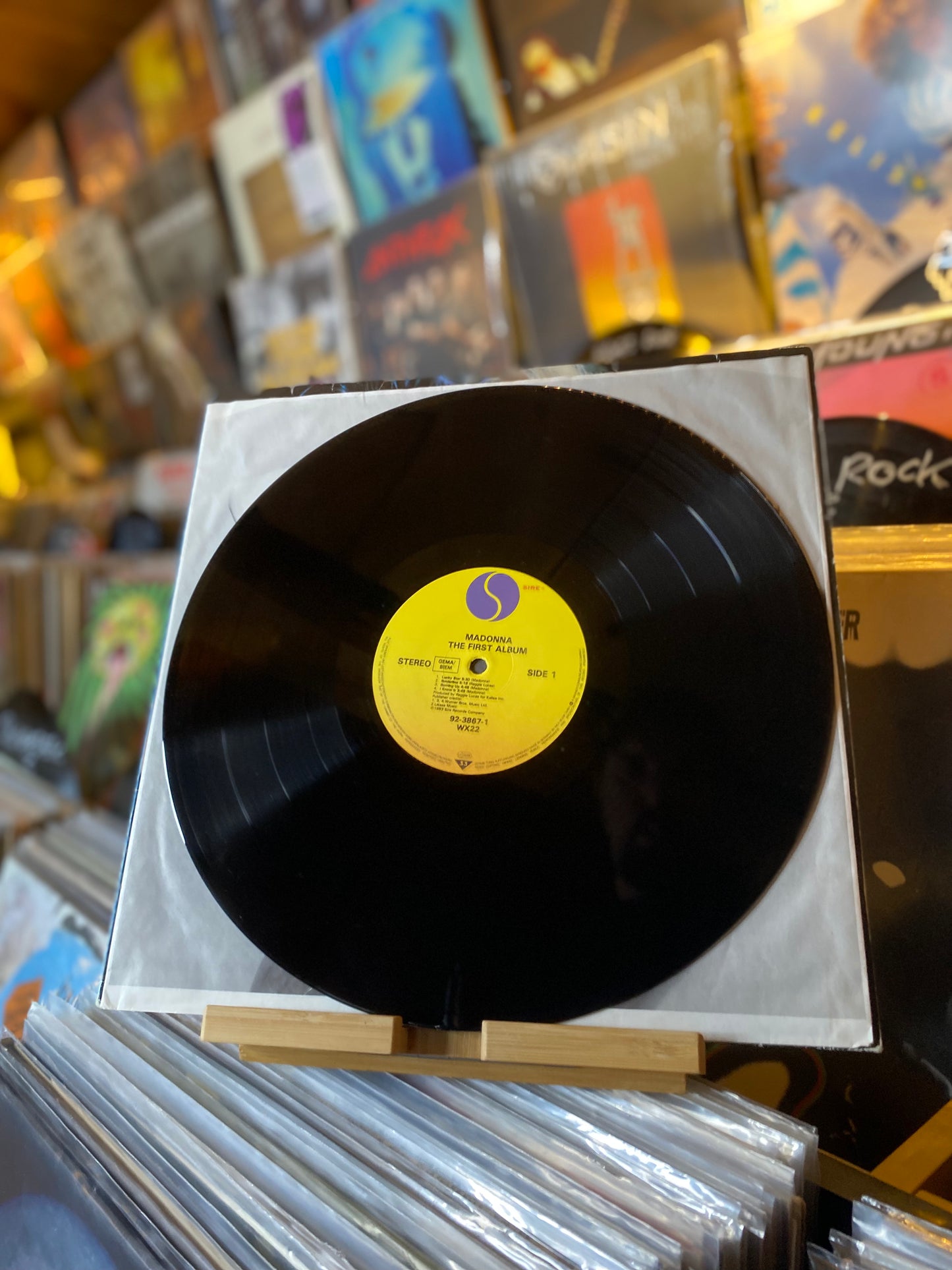 MADONNA - THE FIRST ALBUM / Lp Reissue (EU 1985)