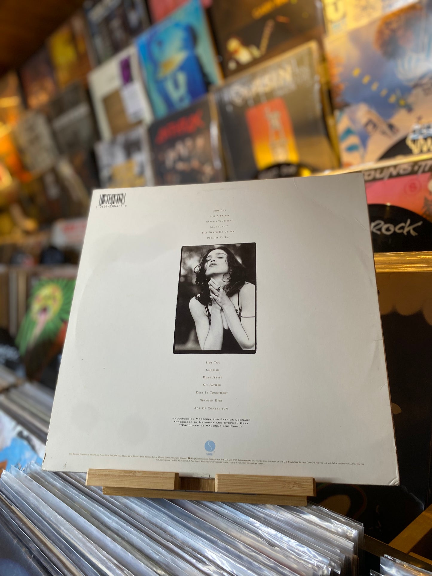 MADONNA - LIKE A PRAYER / LP, Album, SRC (US 1989)