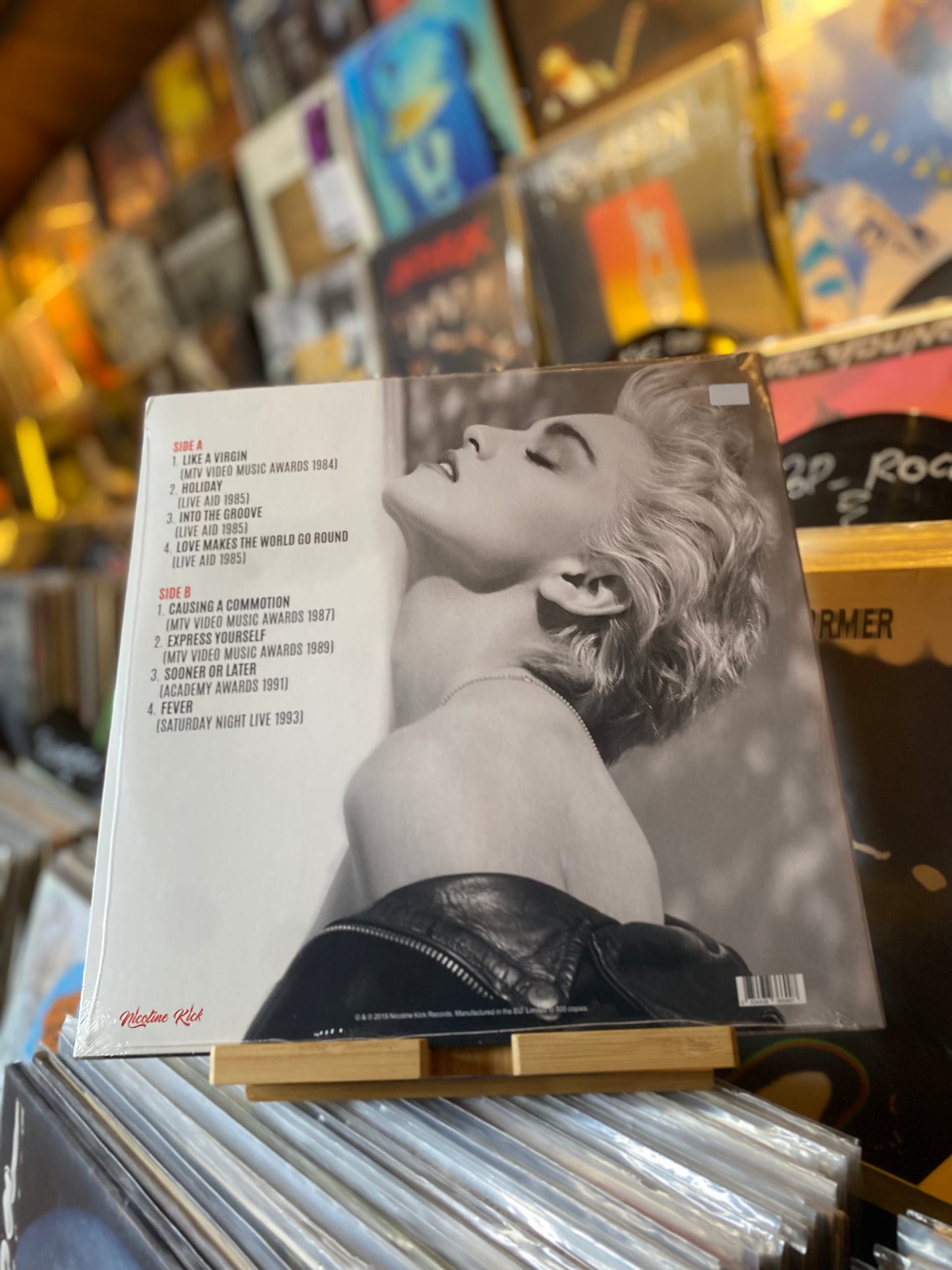 MADONNA - SOONER OR LATER / Lp, Limited Clear Vinyl (EU 2019)