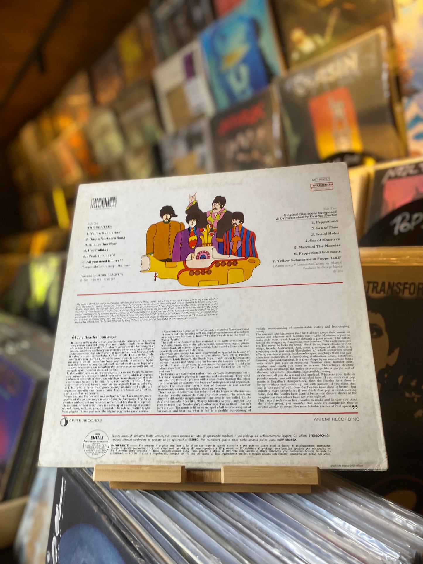 The Beatles - Yellow Submarine / LP, Album, RE, RP (ITA 1982)