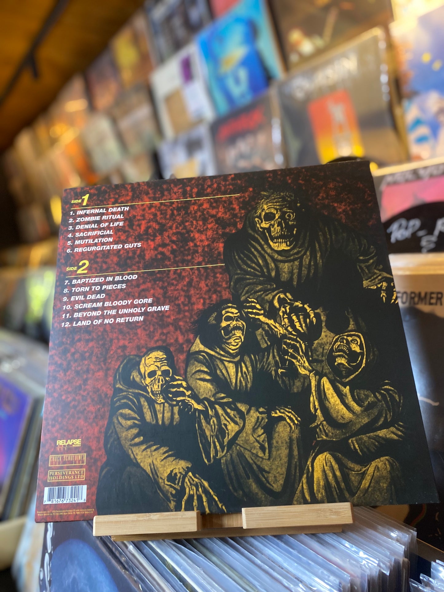 DEATH - SCREAM BLOODY GORE / LP, ALBUM, RE, RM (US 2016)