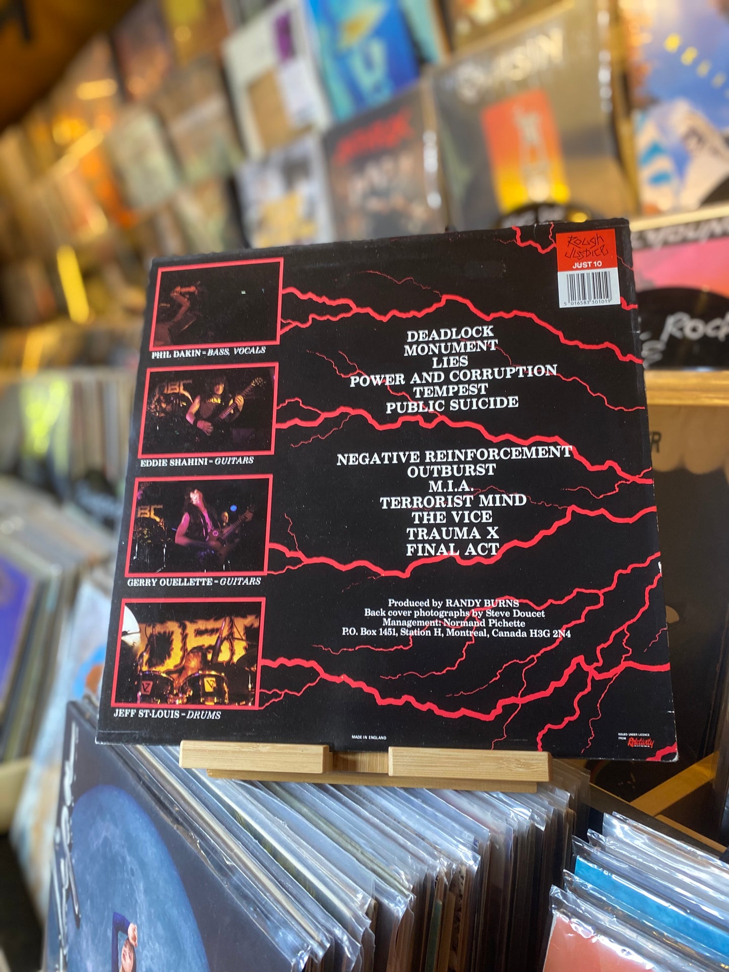 D.B.C. - DEAD BRAIN CELLS...OG UK 1988...EX/VG+