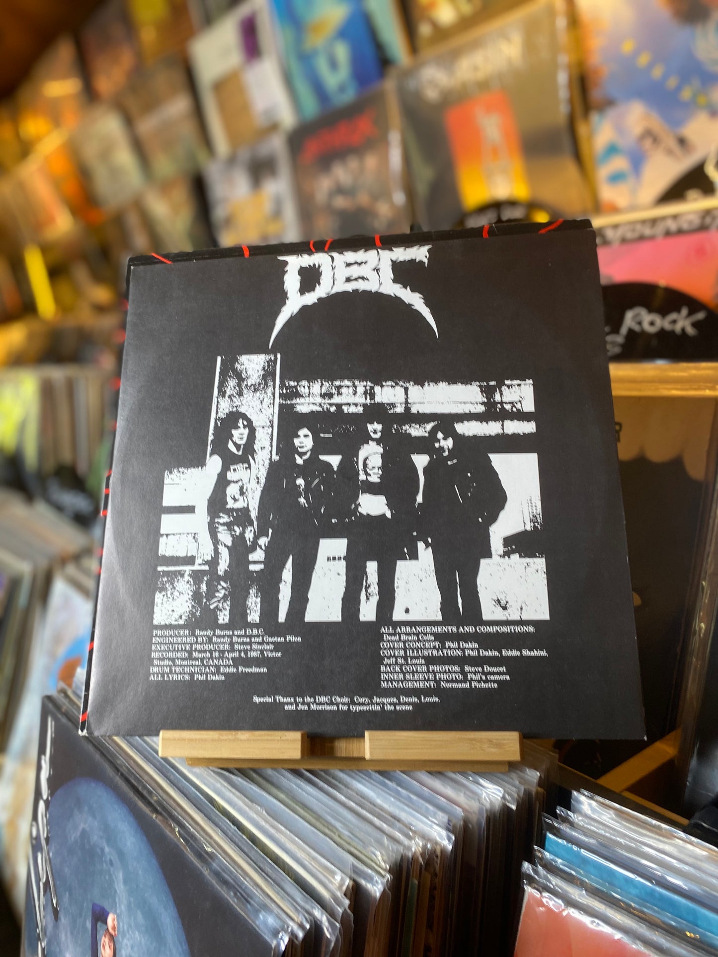 D.B.C. - DEAD BRAIN CELLS...OG UK 1988...EX/VG+