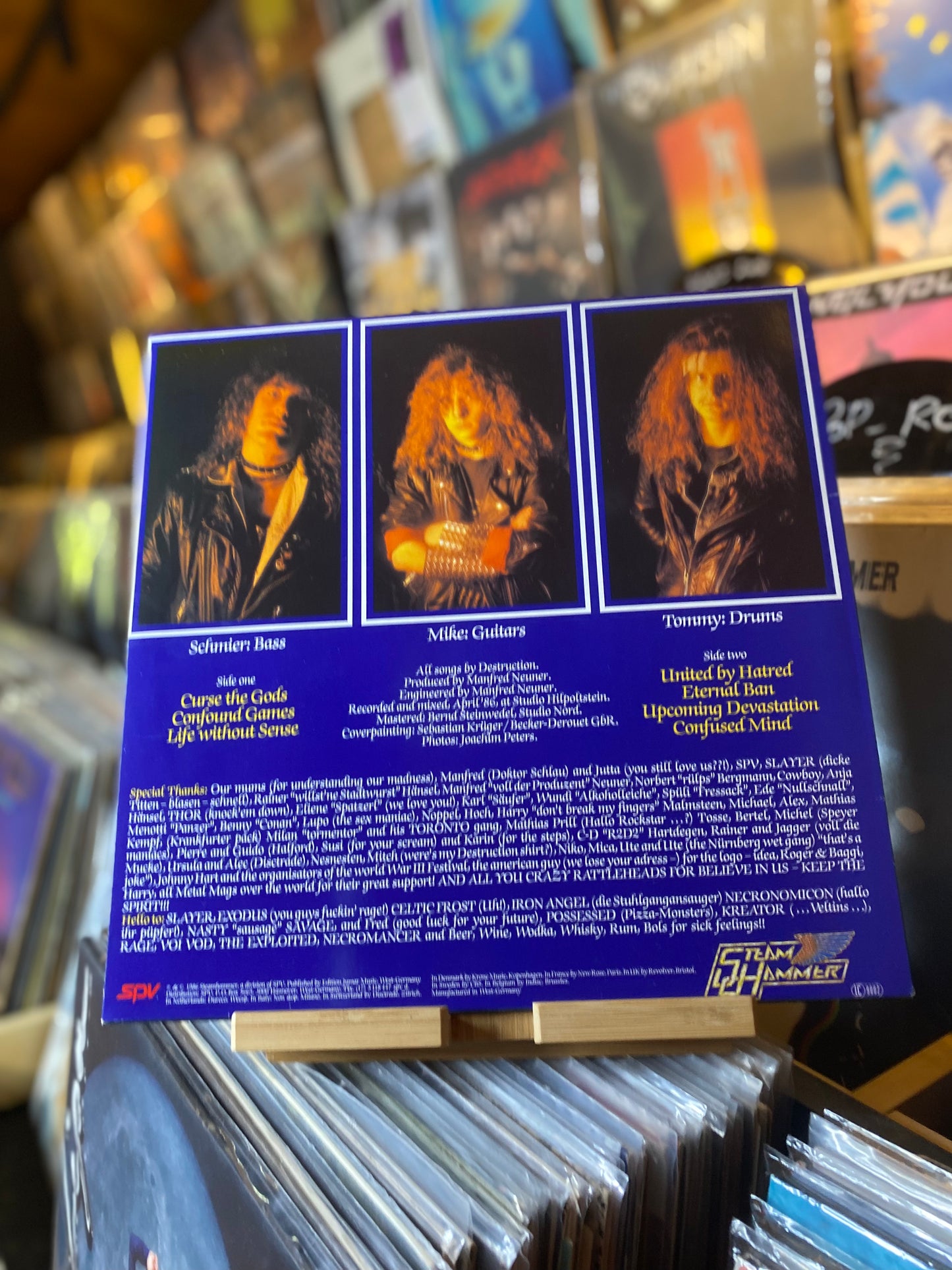 DESTRUCTION - ETERNAL DEVASTATION / LP, ALBUM (EU 1986)