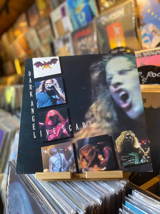 DARK ANGEL  - LIVE SCARS...OG UK 1990...EX/VG+
