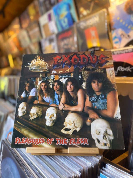 EXODUS  - PLEASURES OF THE FLESH...OG UK 1987...VG+/VG+