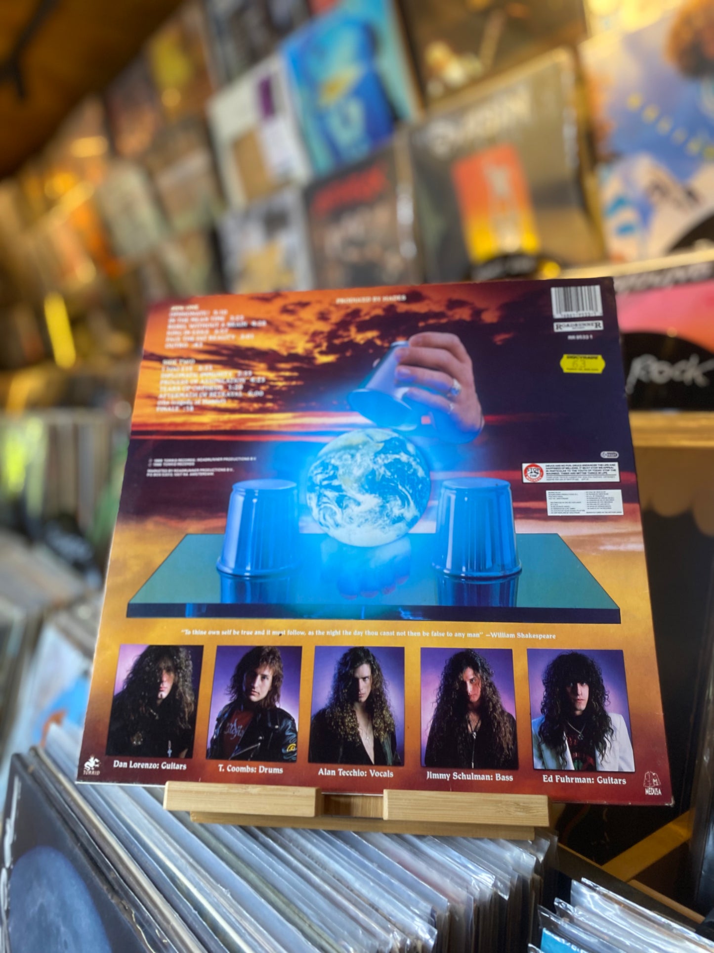 HADES - IF AT FIRST YOU DON'T SUCCEED...OG EU 1988 VG/VG+