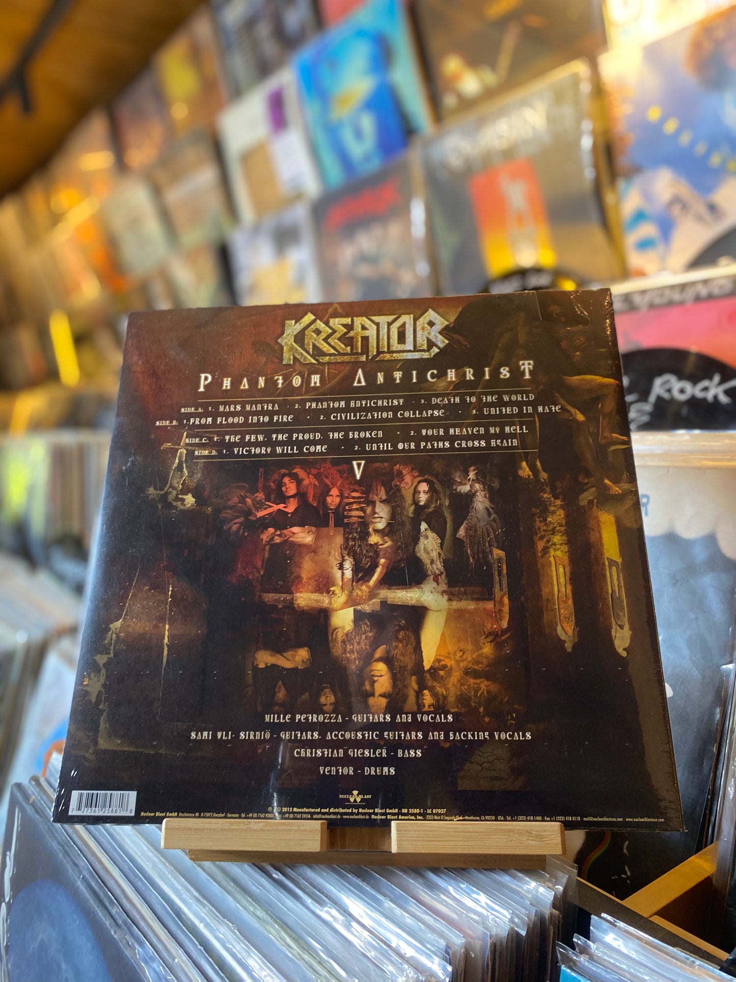 Kreator - Phantom Antichrist / 2xLP, Album, Limited, YELLOW VINYL (EU 2012)