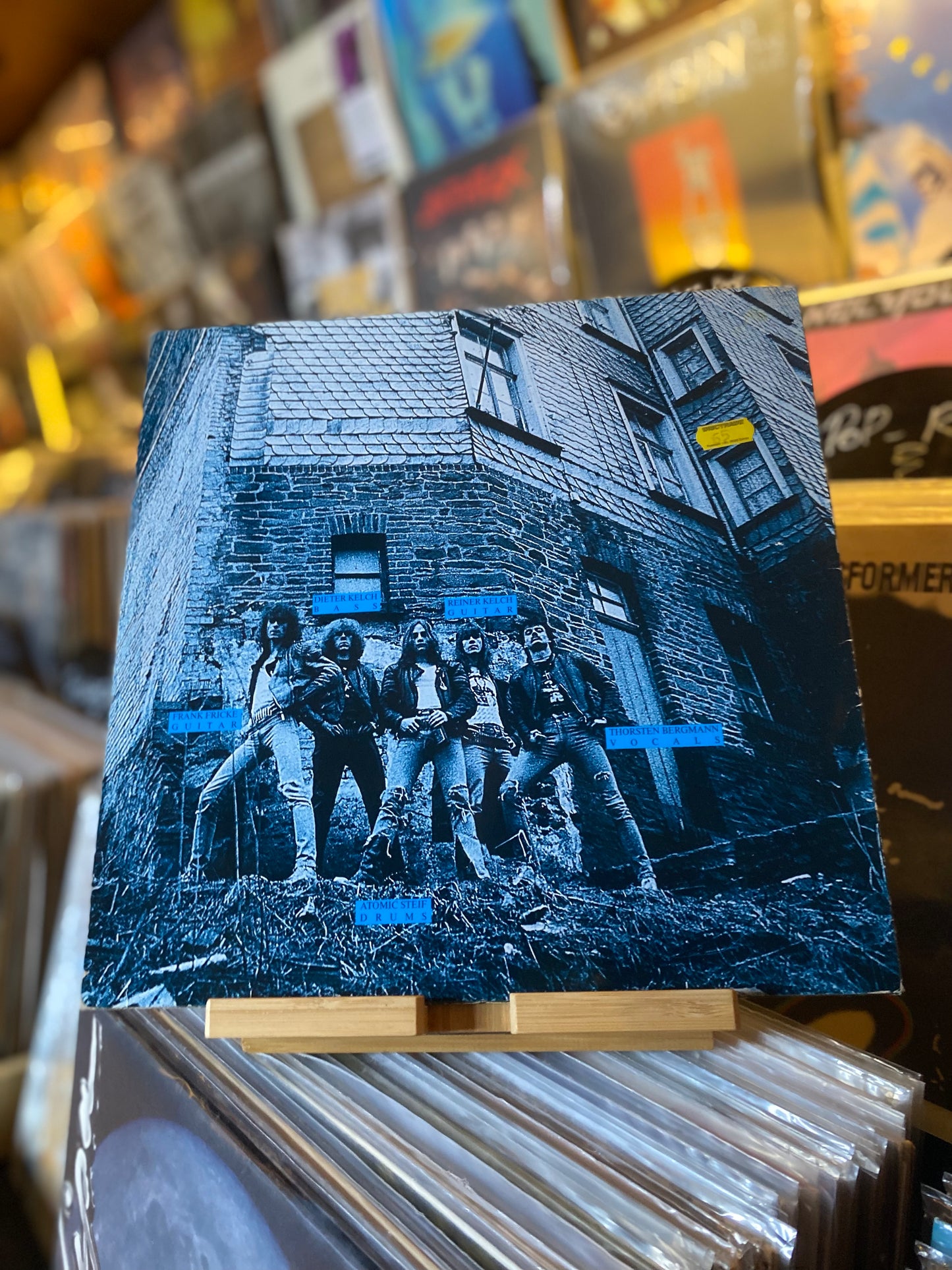 LIVING DEATH - PROTECTED FROM REALITY...OG GER 1987...VG+/VG+