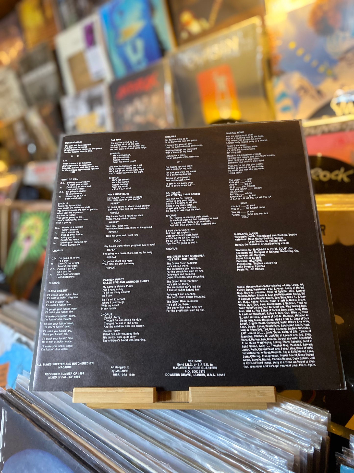 Macabre - Gloom / LP, Album (UK 1989)