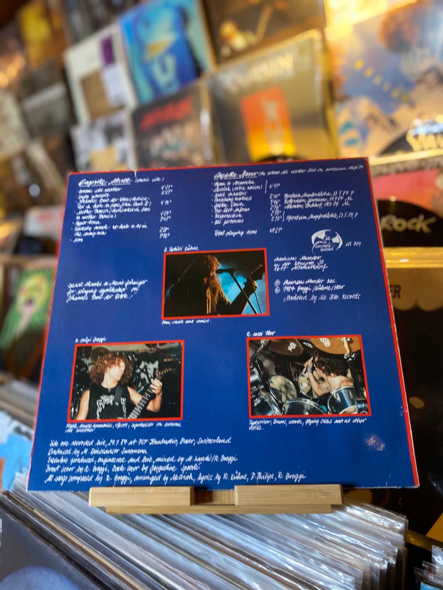 MESSIAH  - EXTREME COLD WEATHER...OG SUI 1987... VG+/VG+