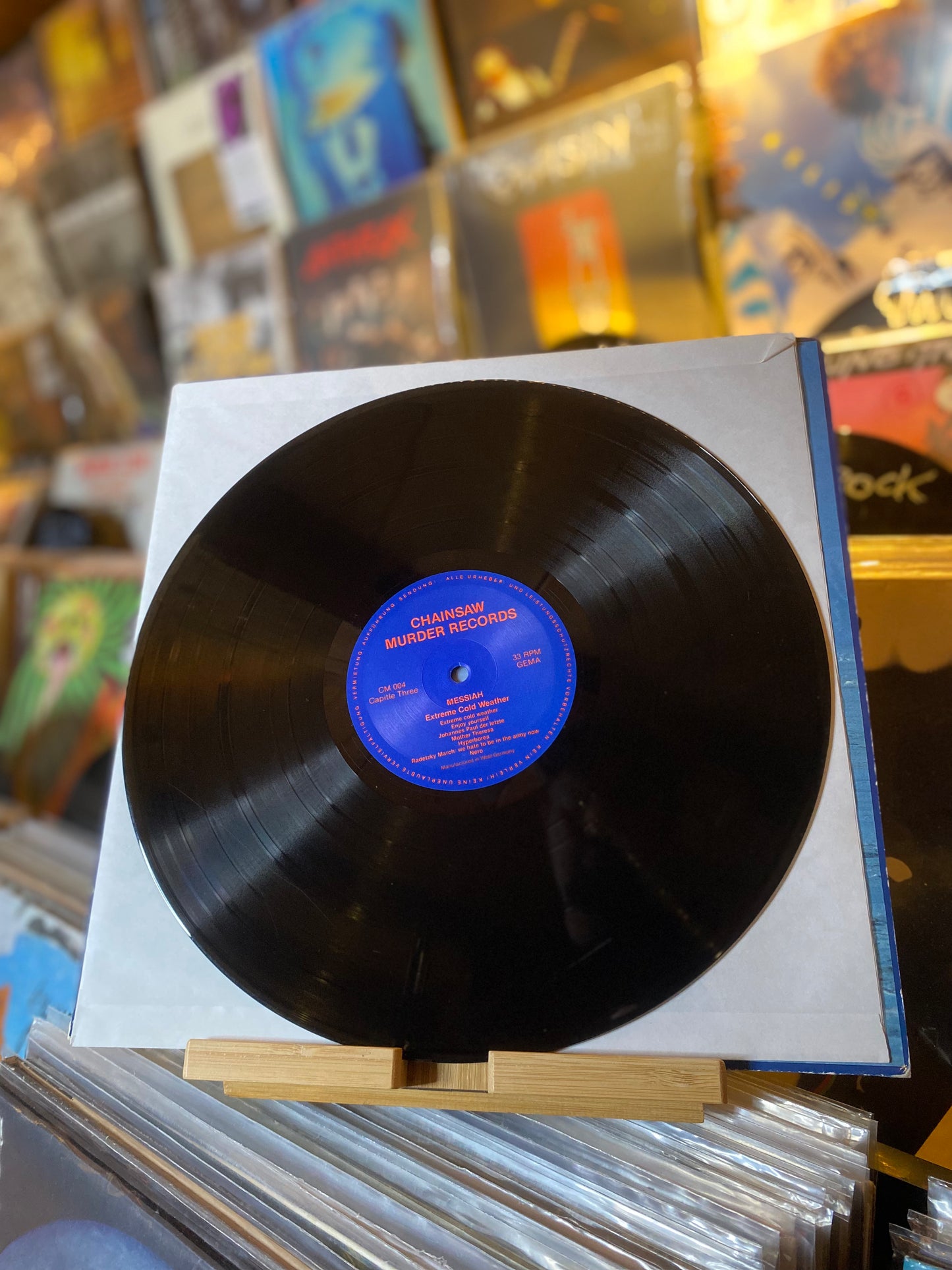 MESSIAH  - EXTREME COLD WEATHER...OG SUI 1987... VG+/VG+