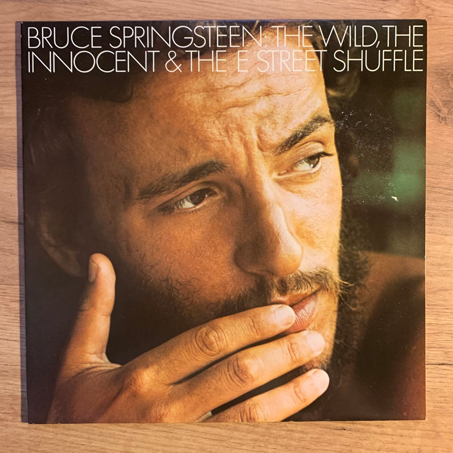 BRUCE SPRINGSTEEN - THE WILD, THE INNOCENT & THE E STREET SHUFFLE...RE EU...EX/VG+