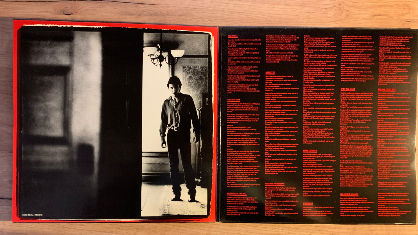 BRUCE SPRINGSTEEN - NEBRASKA...OG GER 1982...VG+/VG+