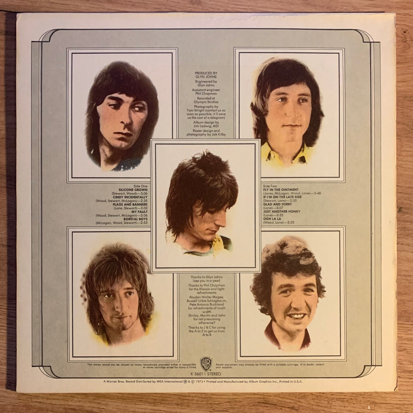 FACES - OOH LA LA...OG GER 1973...VG+/EX
