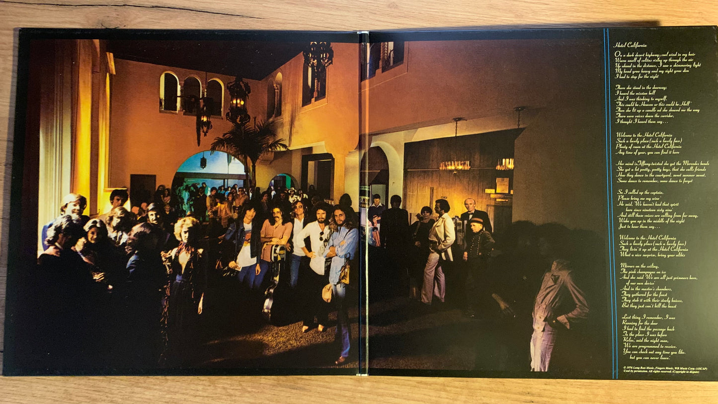 EAGLES - HOTEL CALIFORNIA...RE EU 2014...EX/EX