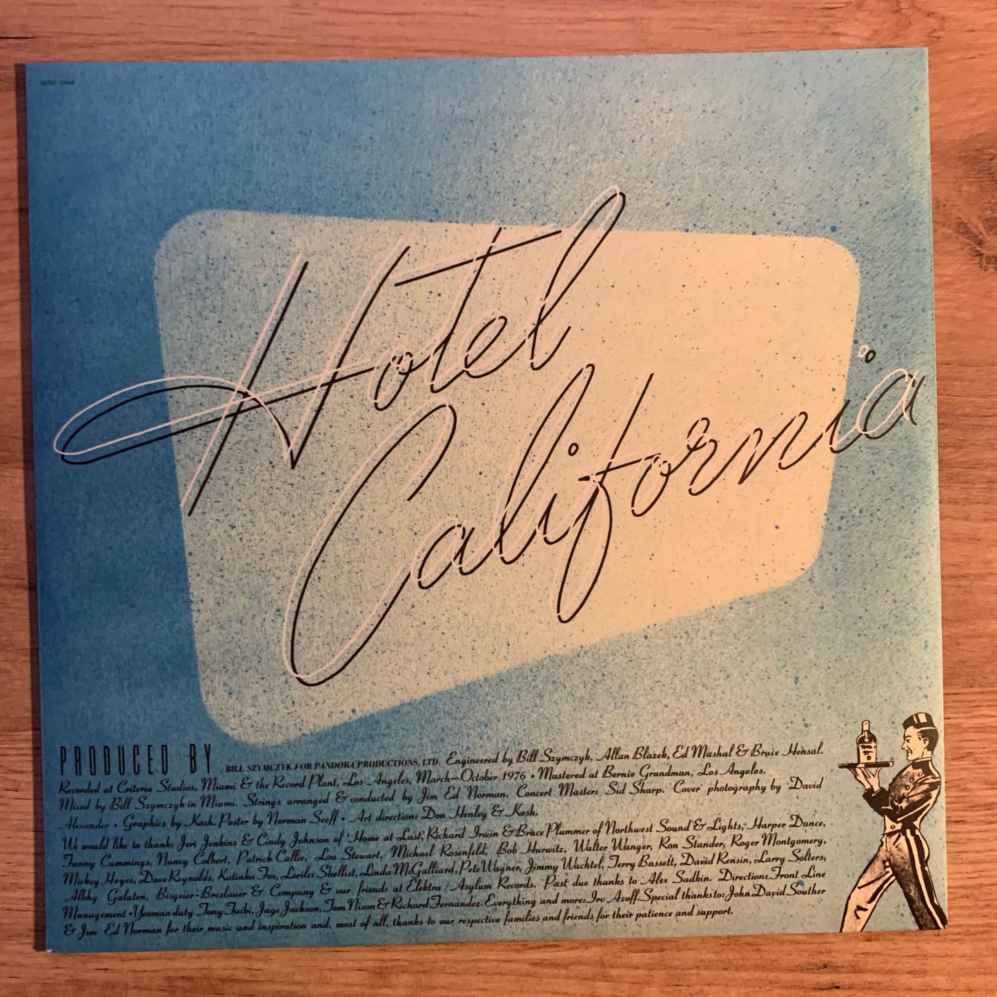 EAGLES - HOTEL CALIFORNIA...RE EU 2014...EX/EX
