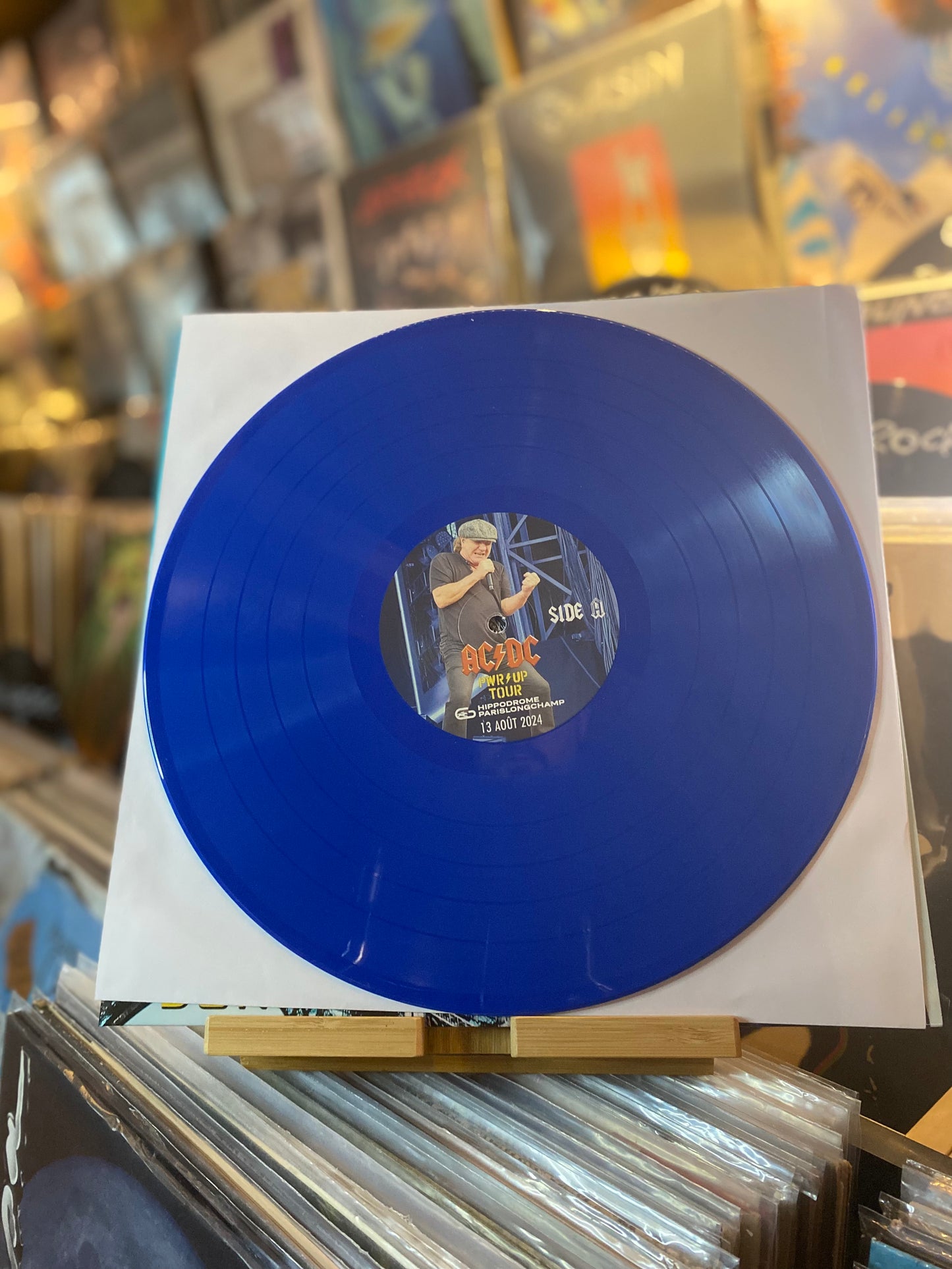 AC/DC – DON'T SWITCH THE POWER / Limited Edition Single Blue Vinyl (FR 2024  )