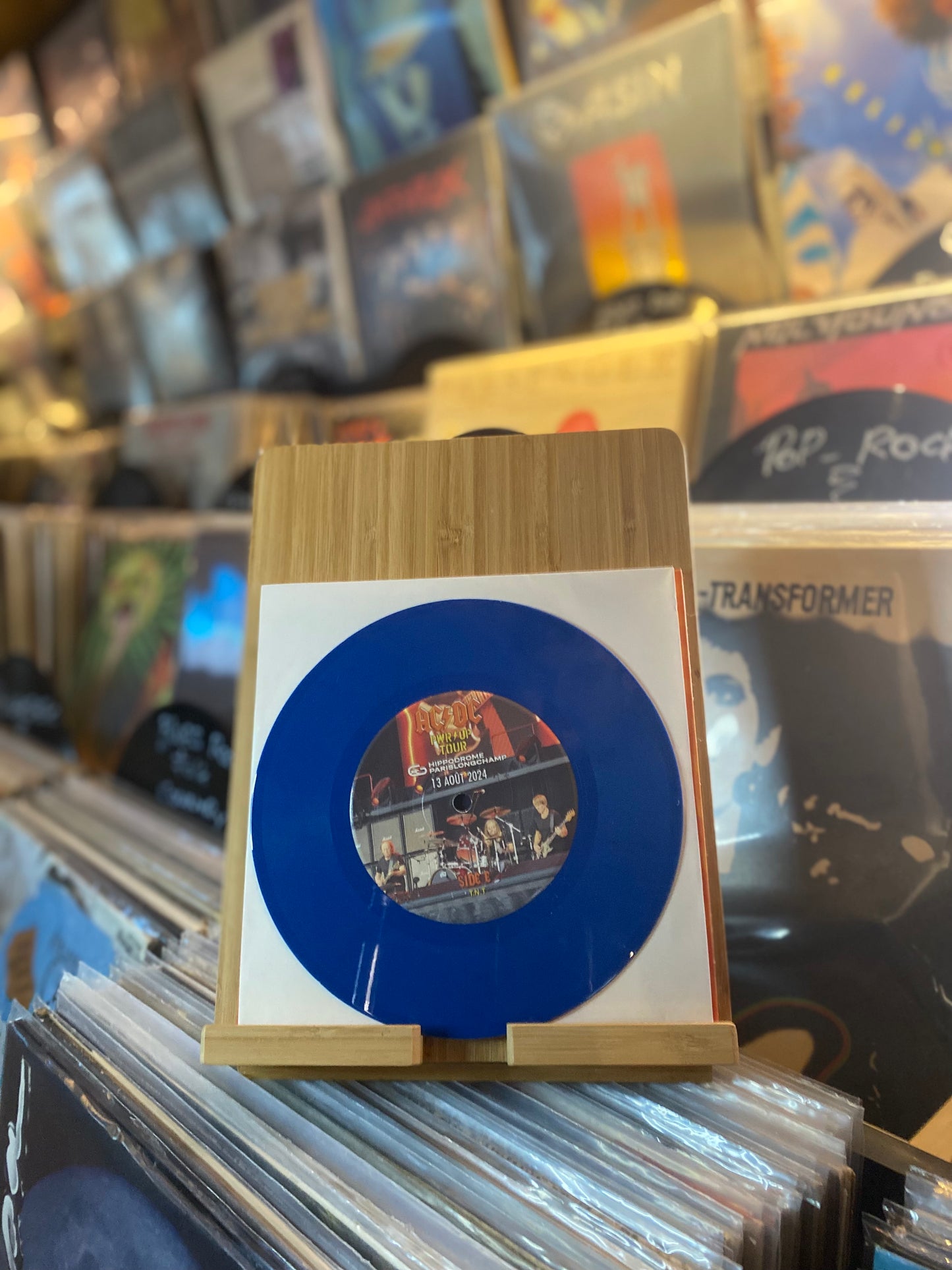 AC/DC – DON'T SWITCH THE POWER / Limited Edition Single Blue Vinyl (FR 2024  )