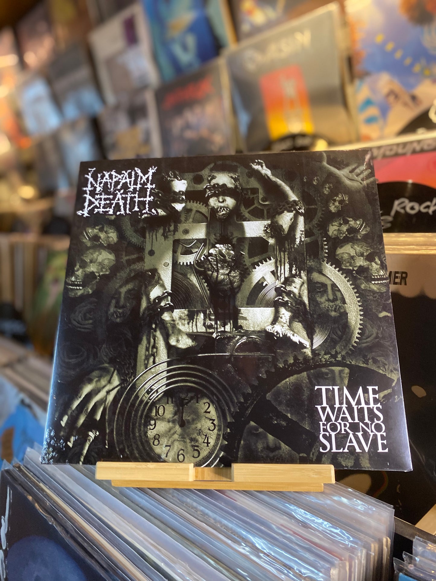 NAPALM DEATH – TIME WAITS FOR NO SLAVE...RE EU 2021...SEALED