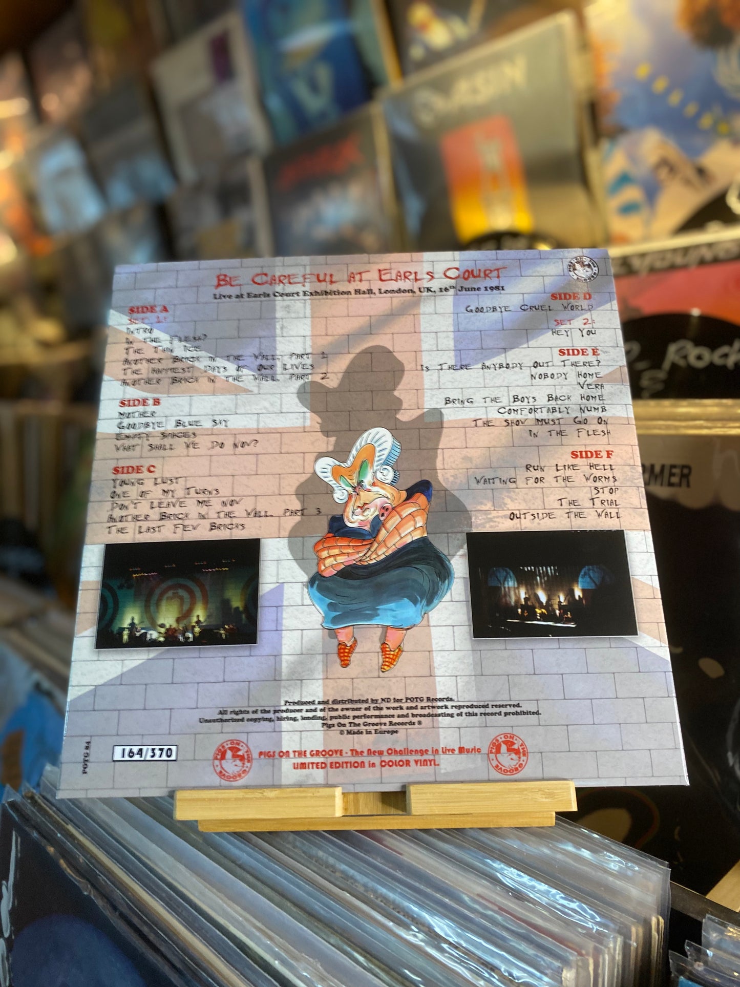 PINK FLOYD – BE CAREFUL AT EARLS COURT/ 3LP WHITE VINYL (EU 2024 )