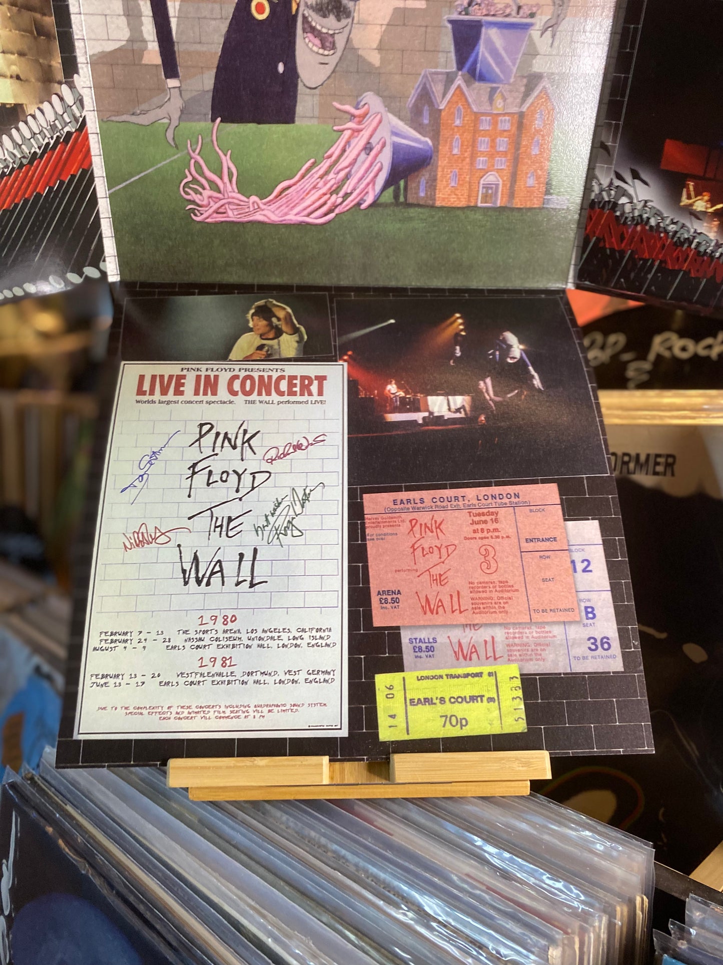 PINK FLOYD – BE CAREFUL AT EARLS COURT/ 3LP WHITE VINYL (EU 2024 )