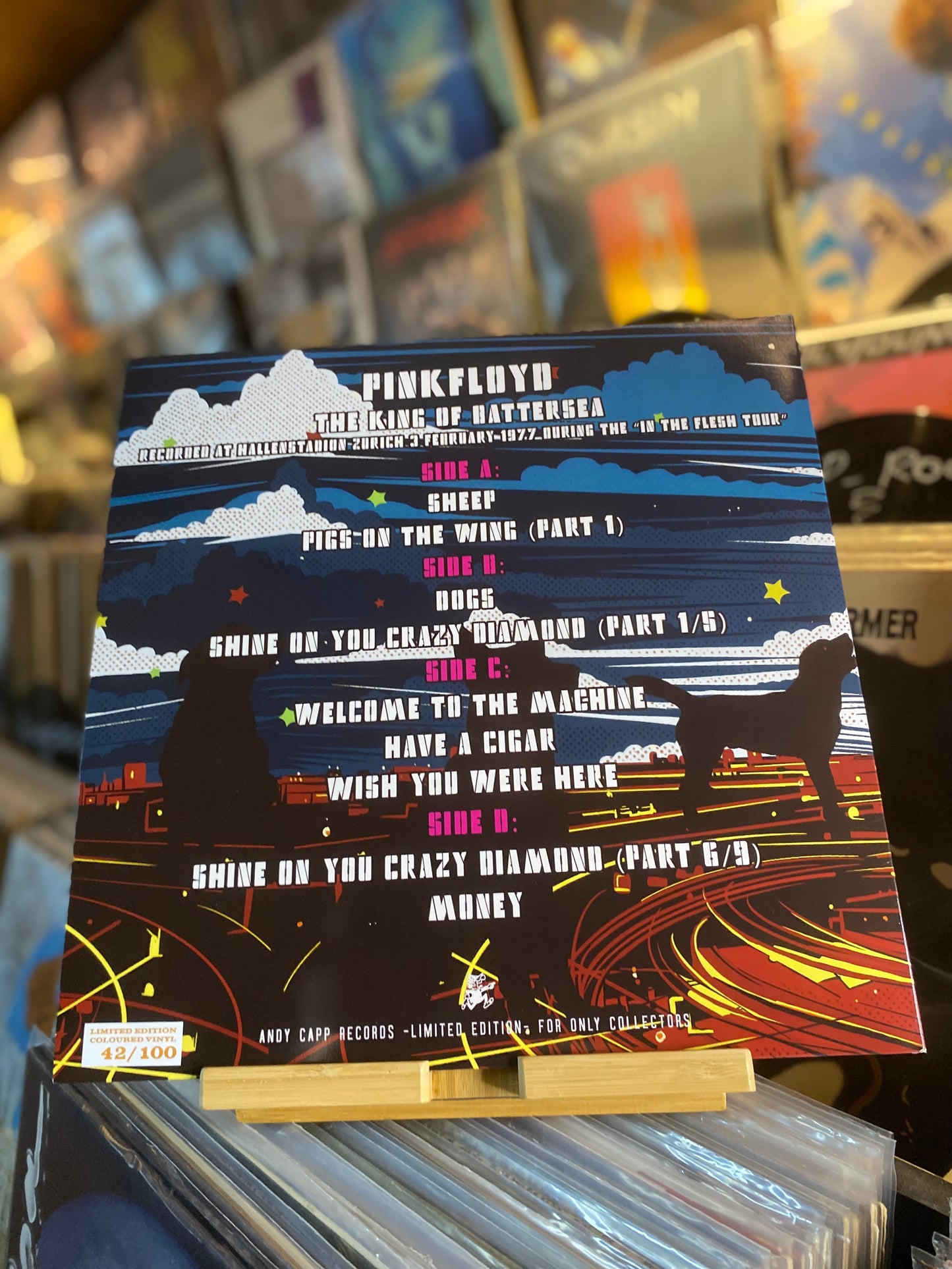 PINK FLOYD - THE KING OF BATTERSEA /DLP LIMITED NUMBERED 100 COPY