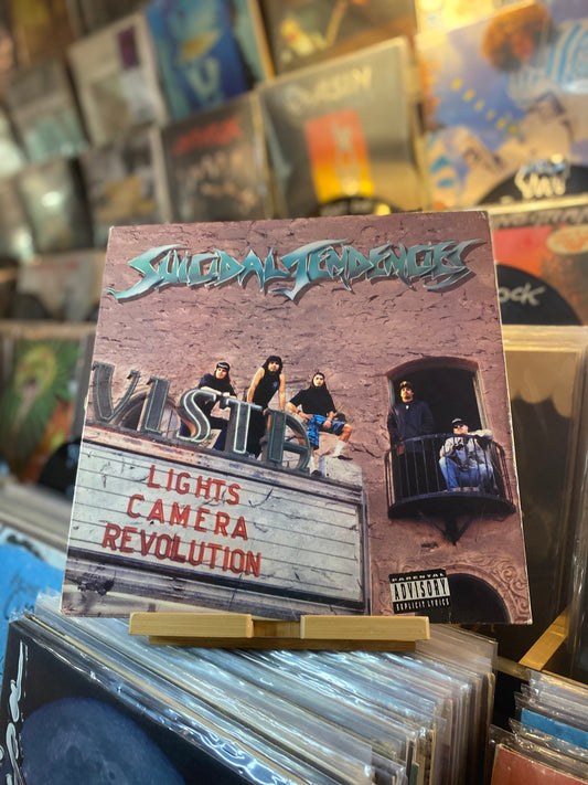 SUICIDAL TENDENCIES – LIGHTS CAMERA REVOLUTION / LP (US 1990)