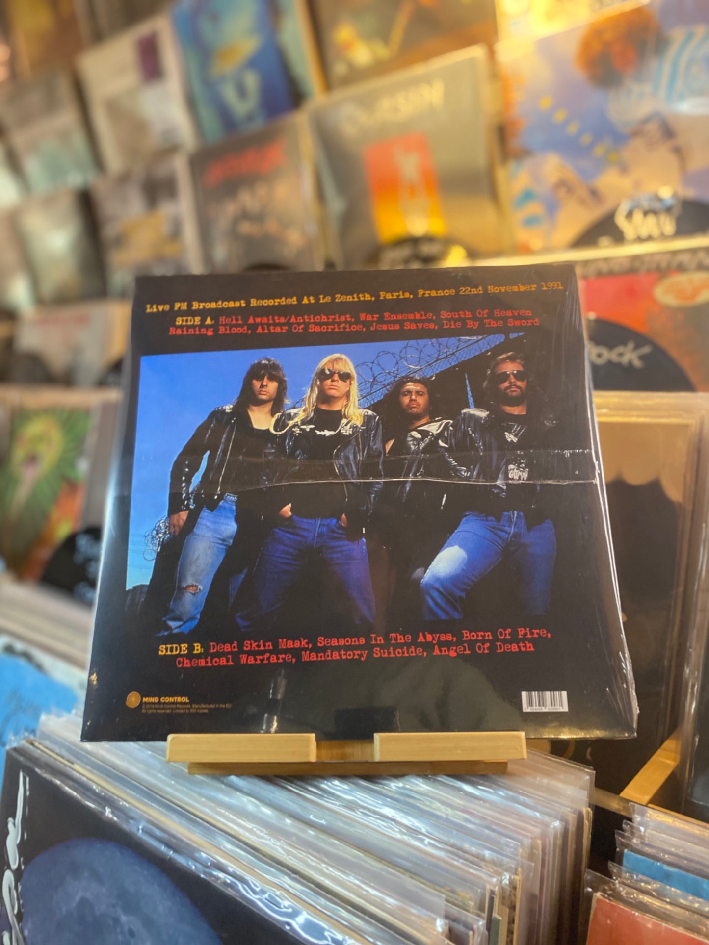 Slayer - Praying To Satan (Live FM Broadcast Recorded At Le Zenith, Paris, France 22nd November 1991) / LP, Ltd, Unofficial (2019)