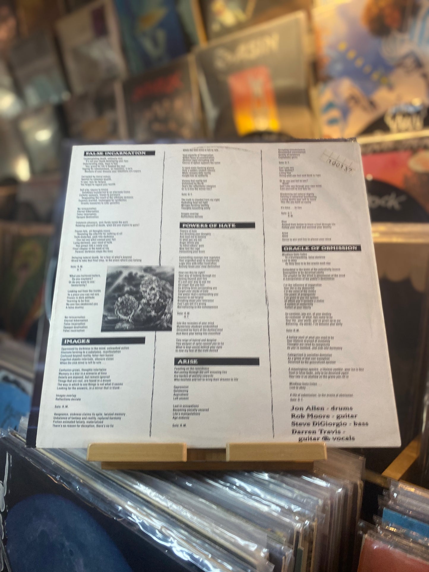 SADUS – SWALLOWED IN BLACK...OG EU 1990...VG+/VG