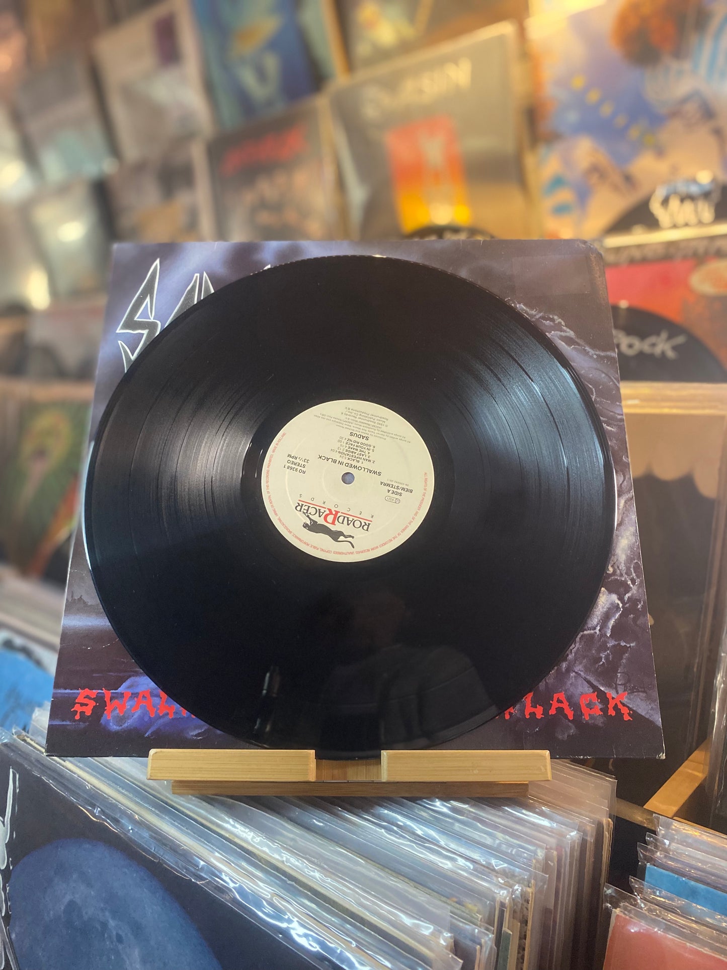 SADUS – SWALLOWED IN BLACK...OG EU 1990...VG+/VG