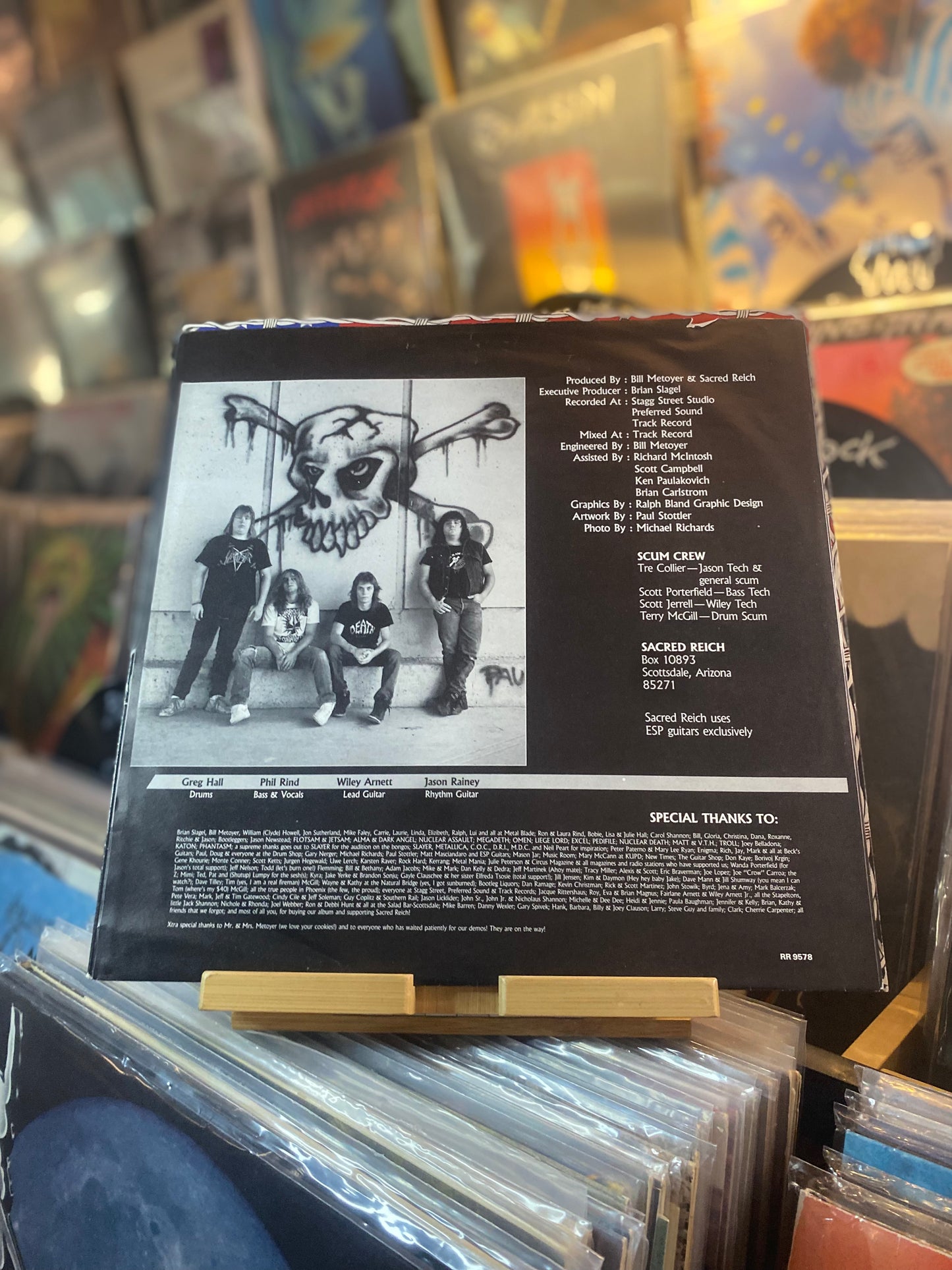 Sacred Reich - Ignorance / LP, Album (EU 1987)