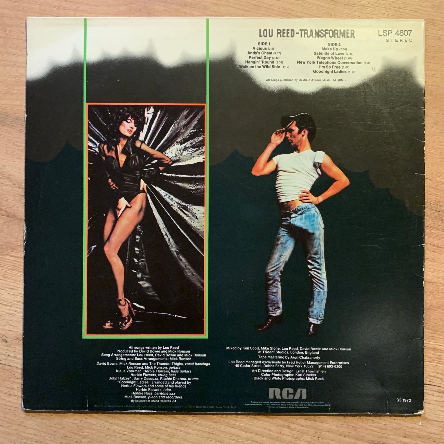LOU REED - TRANSFORMER...RE GER...VG+/VG+