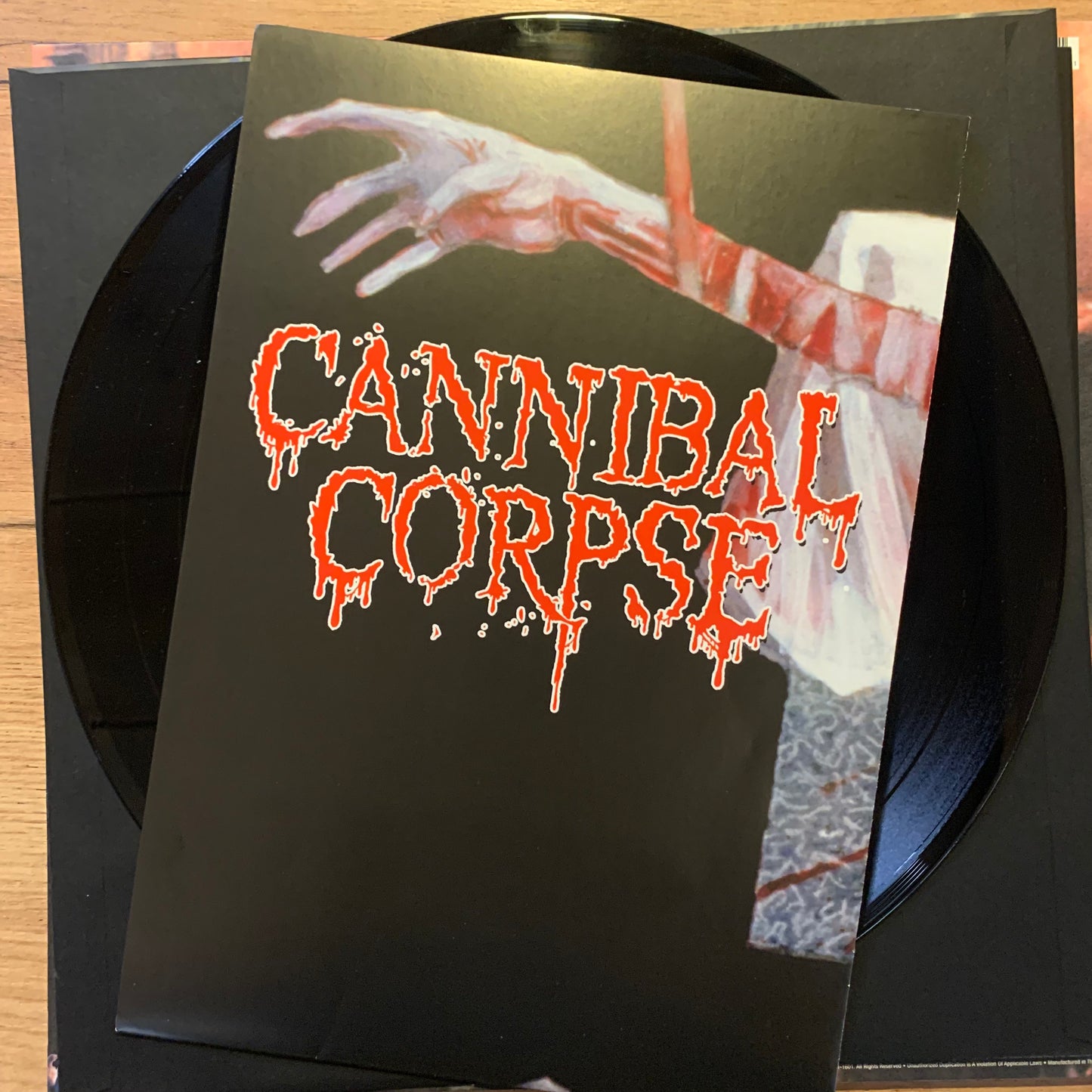 CANNIBAL CORPSE - TOMB OF THE MUTILATED...RE EU 2023...EX/NM