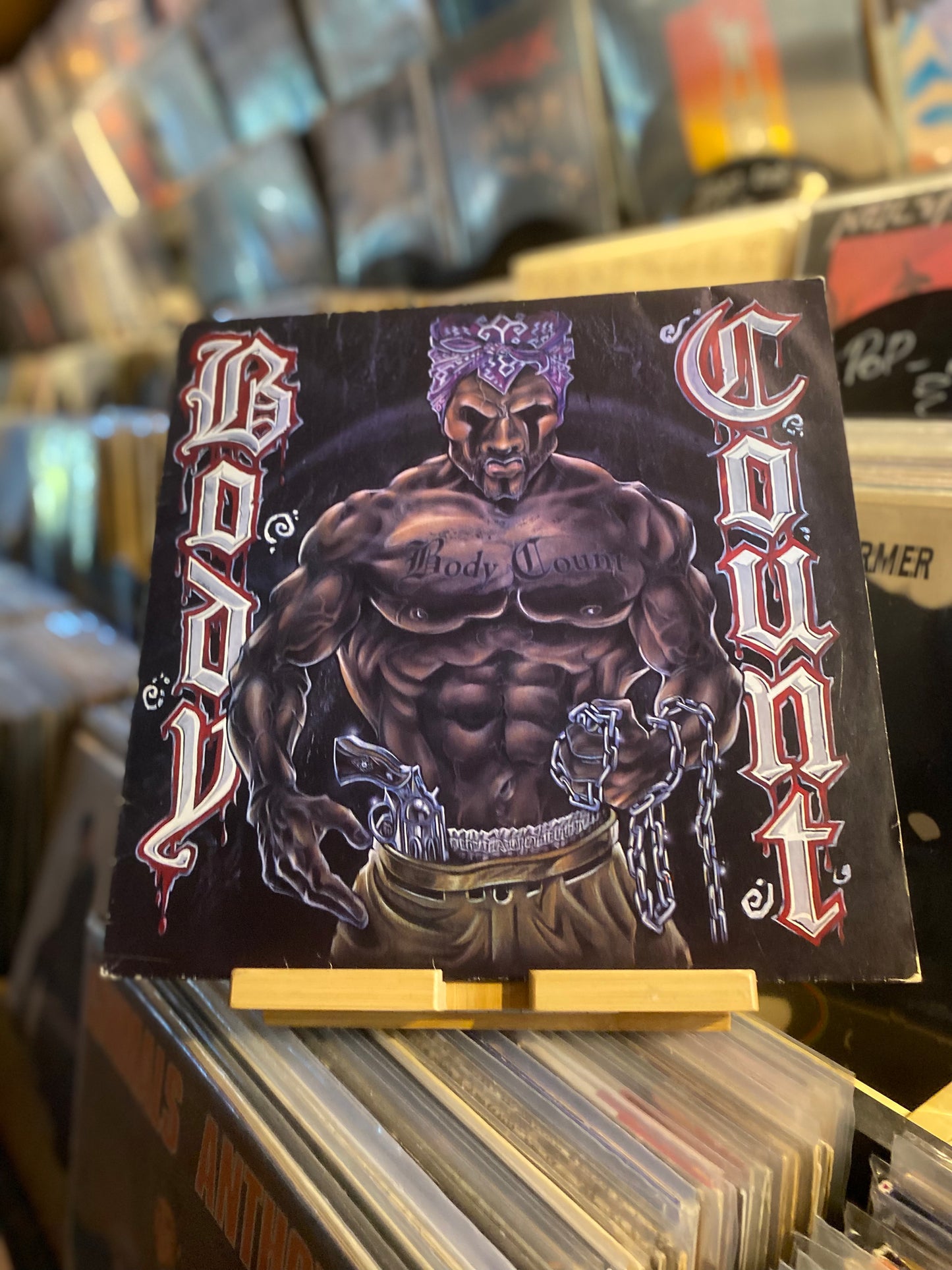 BODY COUNT  – BODY COUNT /LP (OG EU 1992)