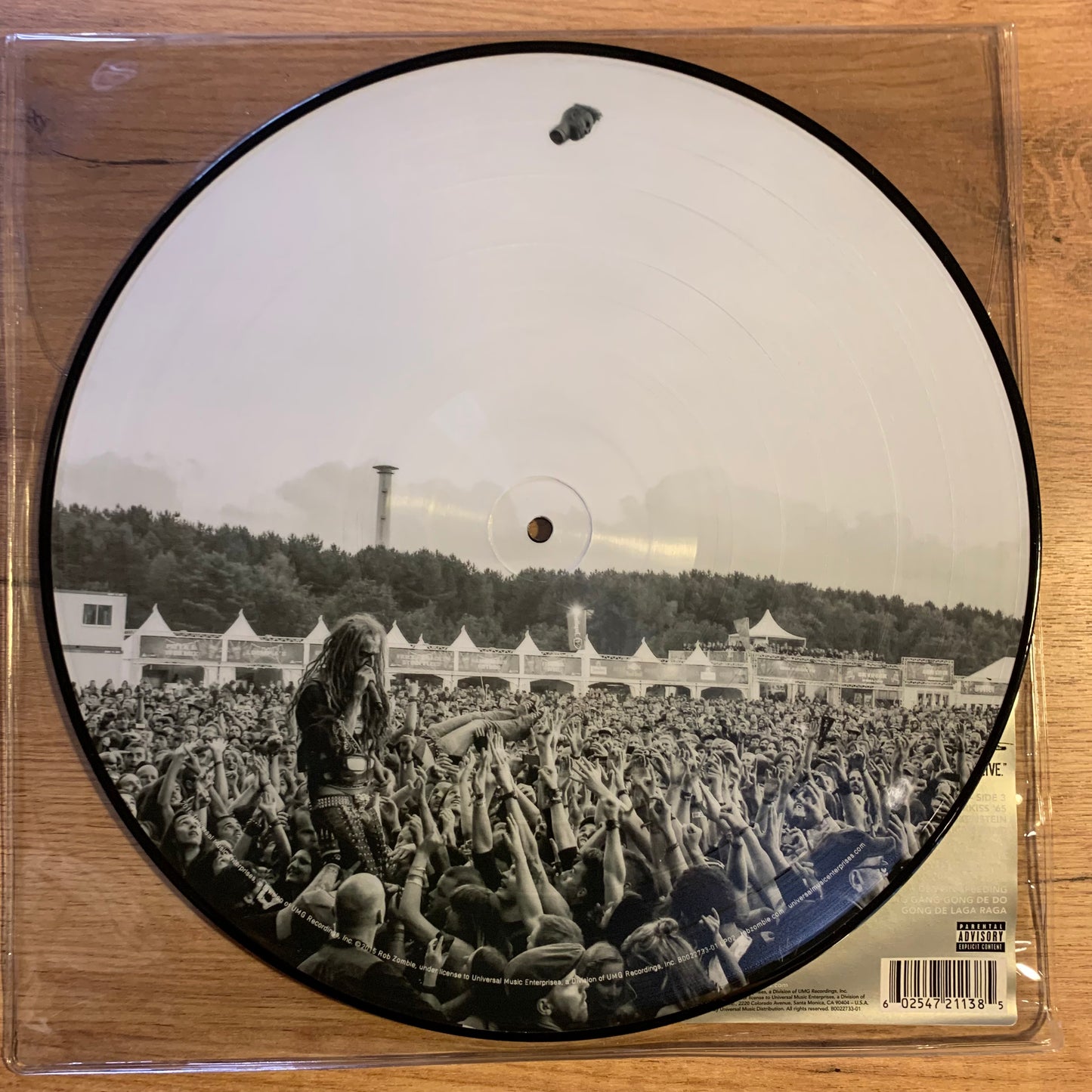 ROB ZOMBIE - SPOOKSHOW INTERNATIONAL LIVE...OG UK 2015...PICTURE DISC...NM/NM