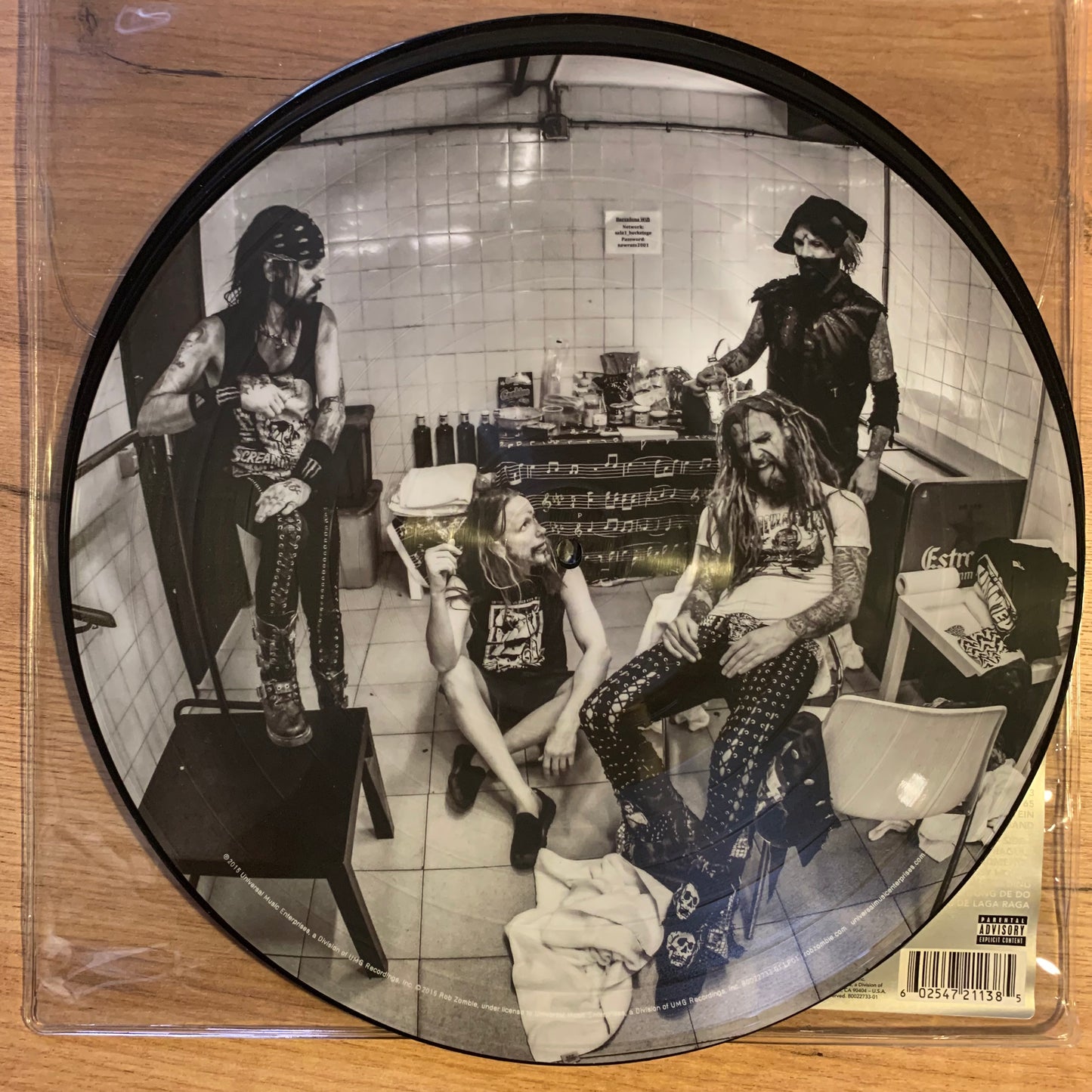 ROB ZOMBIE - SPOOKSHOW INTERNATIONAL LIVE...OG UK 2015...PICTURE DISC...NM/NM