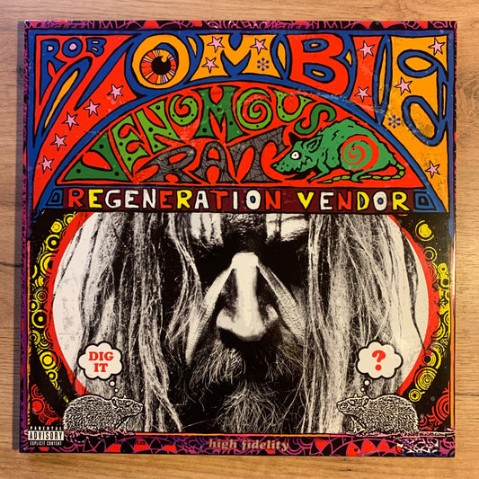 ROB ZOMBIE - VENOMOUS RAT REGENERATION VENDOR...OG EU 2013...NM/NM
