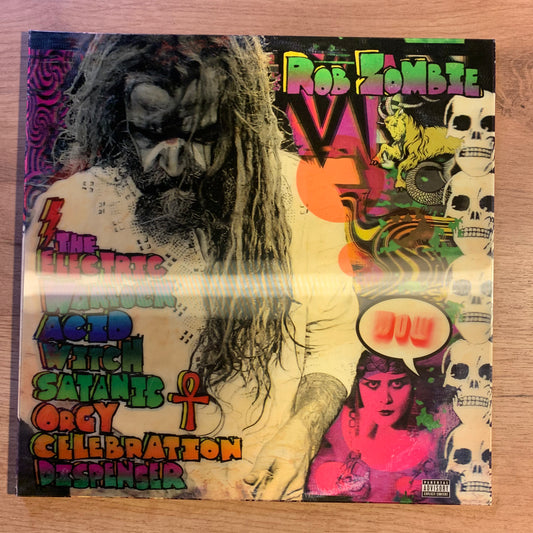 ROB ZOMBIE - THE ELECTRIC WARLOCK ACID WITCH SATANIC ORGY...OG US 2016...EX/NM